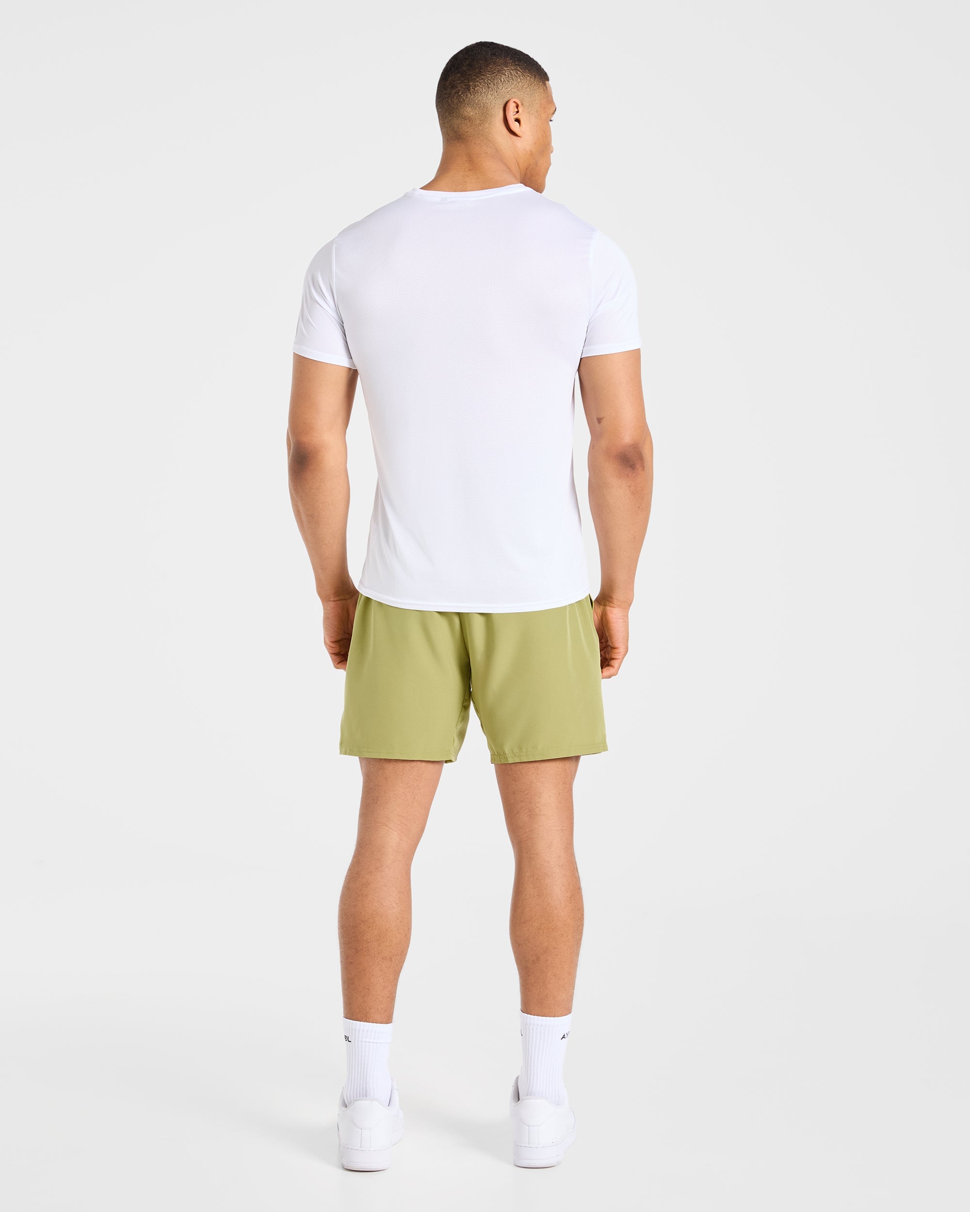 Core 7" Shorts  - Citrus Olive