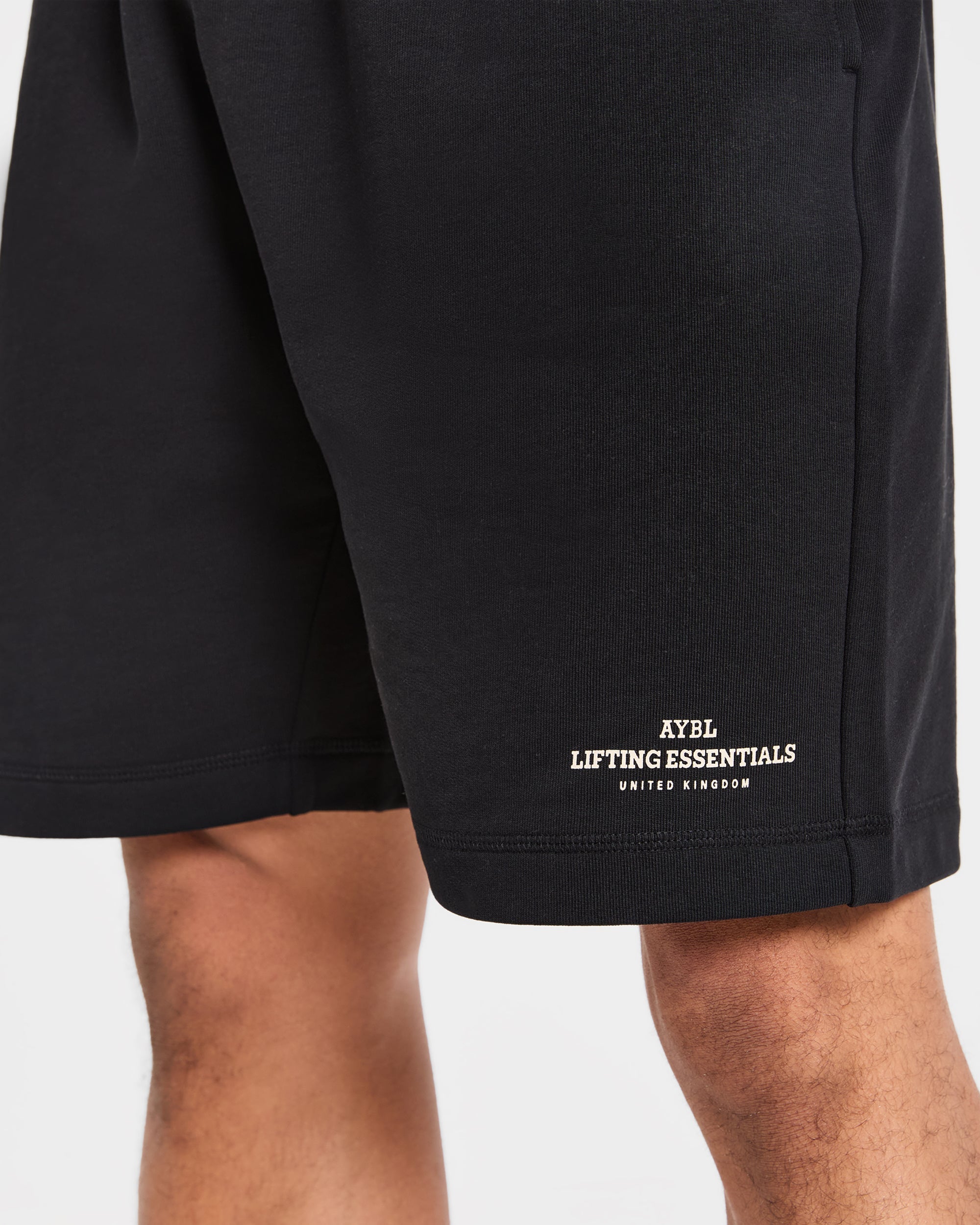 Apex Lifting Essentials Shorts - Black/Cream