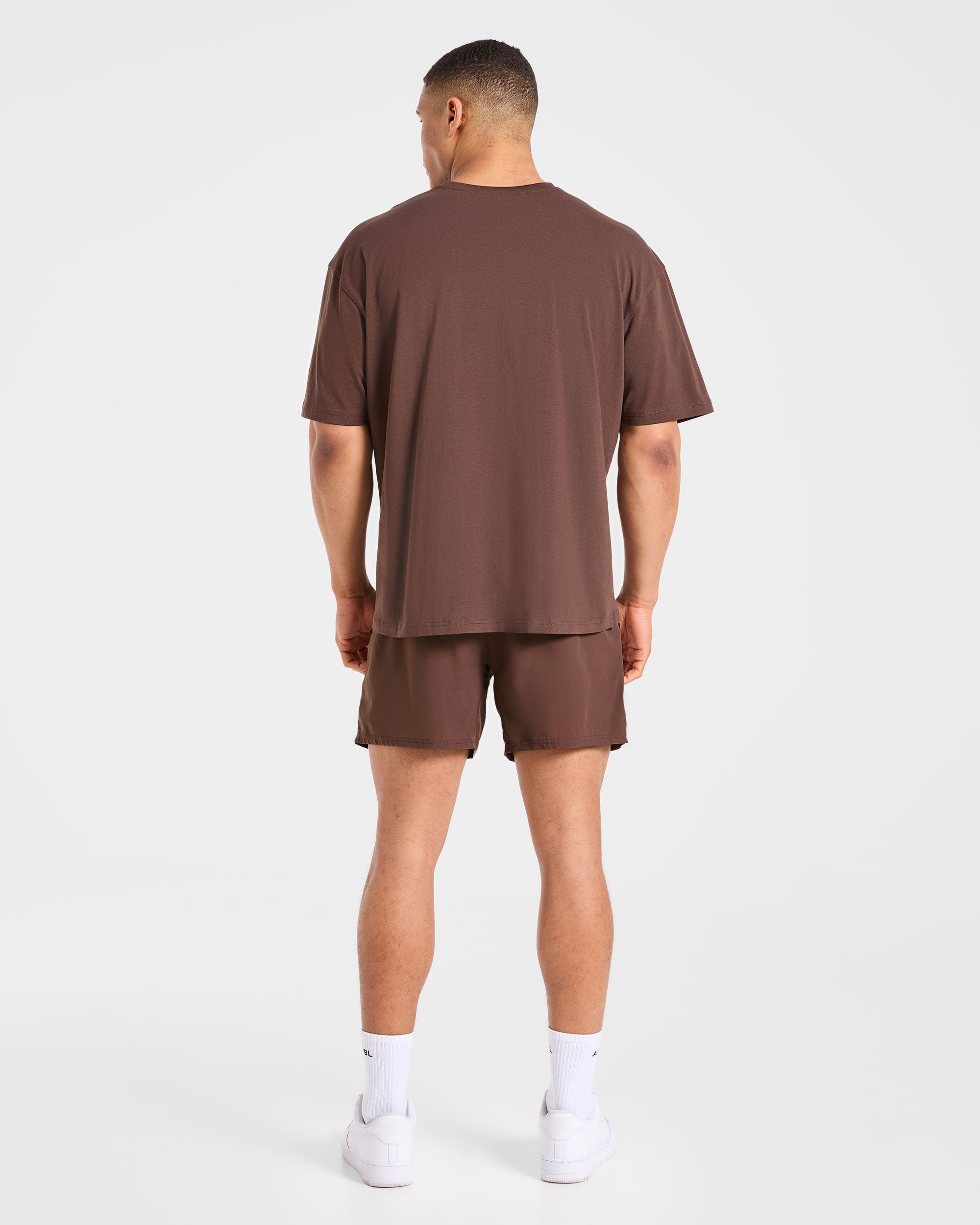 Force Oversized T Shirt - Brown