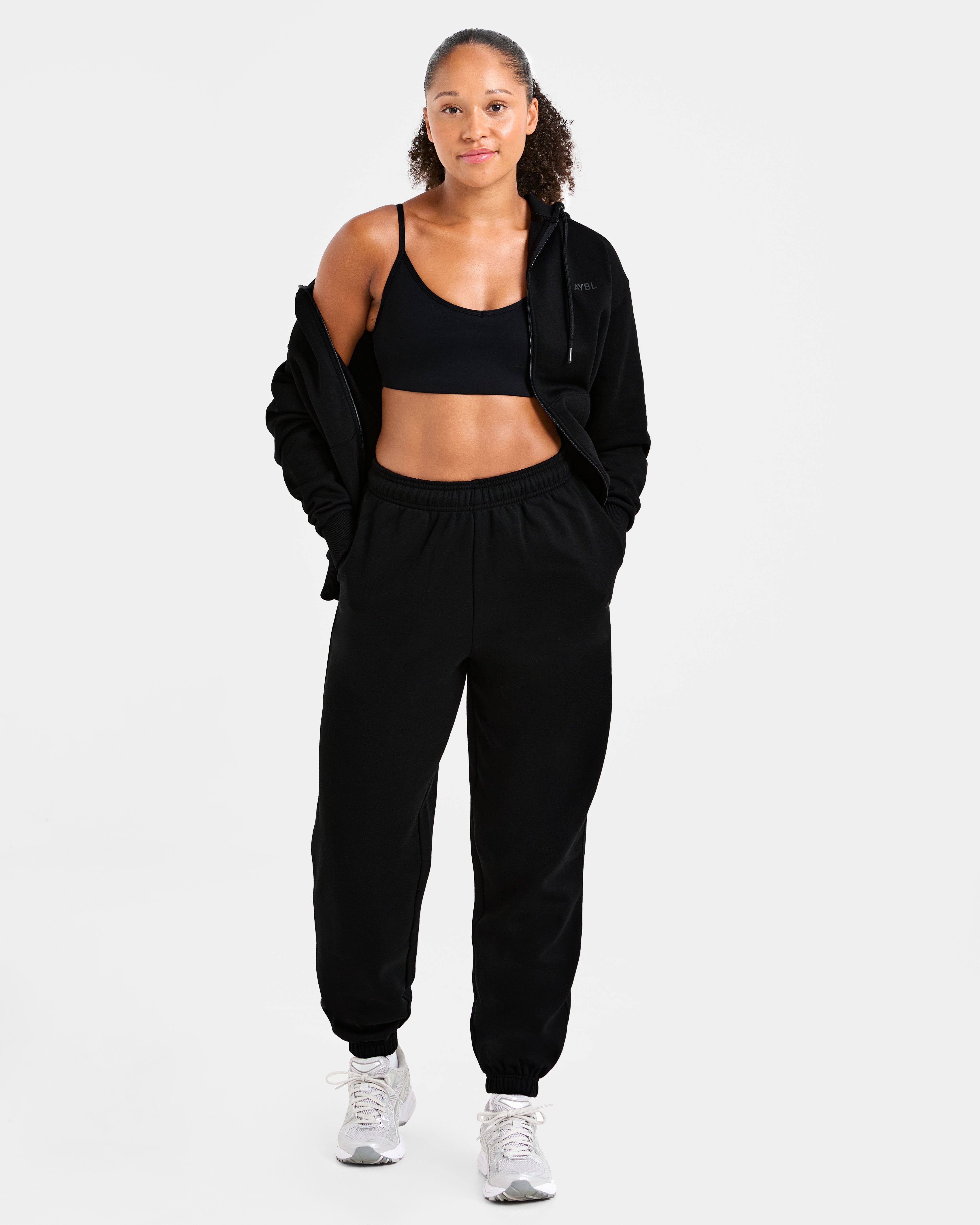 Lifestyle Oversized Joggers - Black