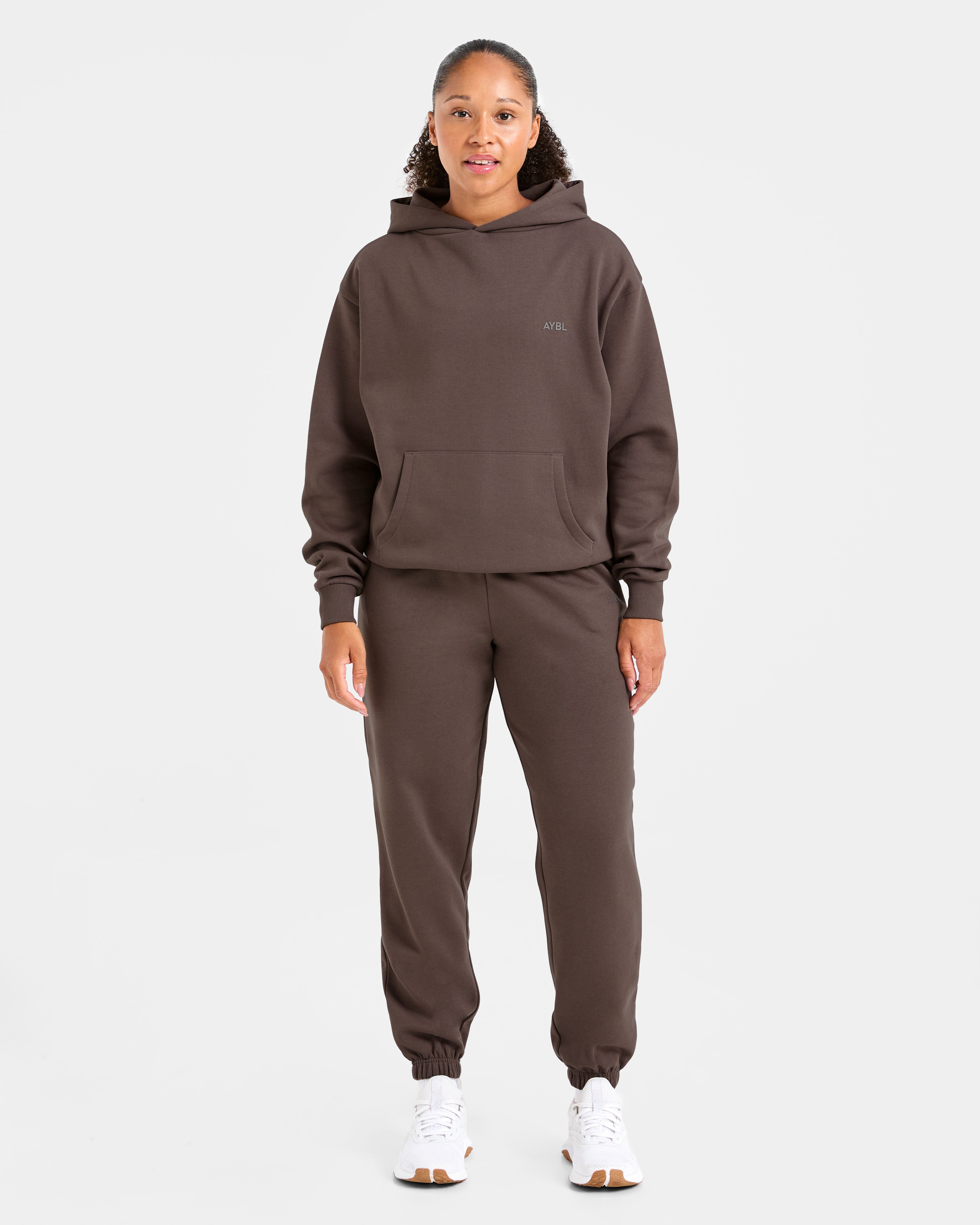 Lifestyle Oversized Hoodie - Umber Brown