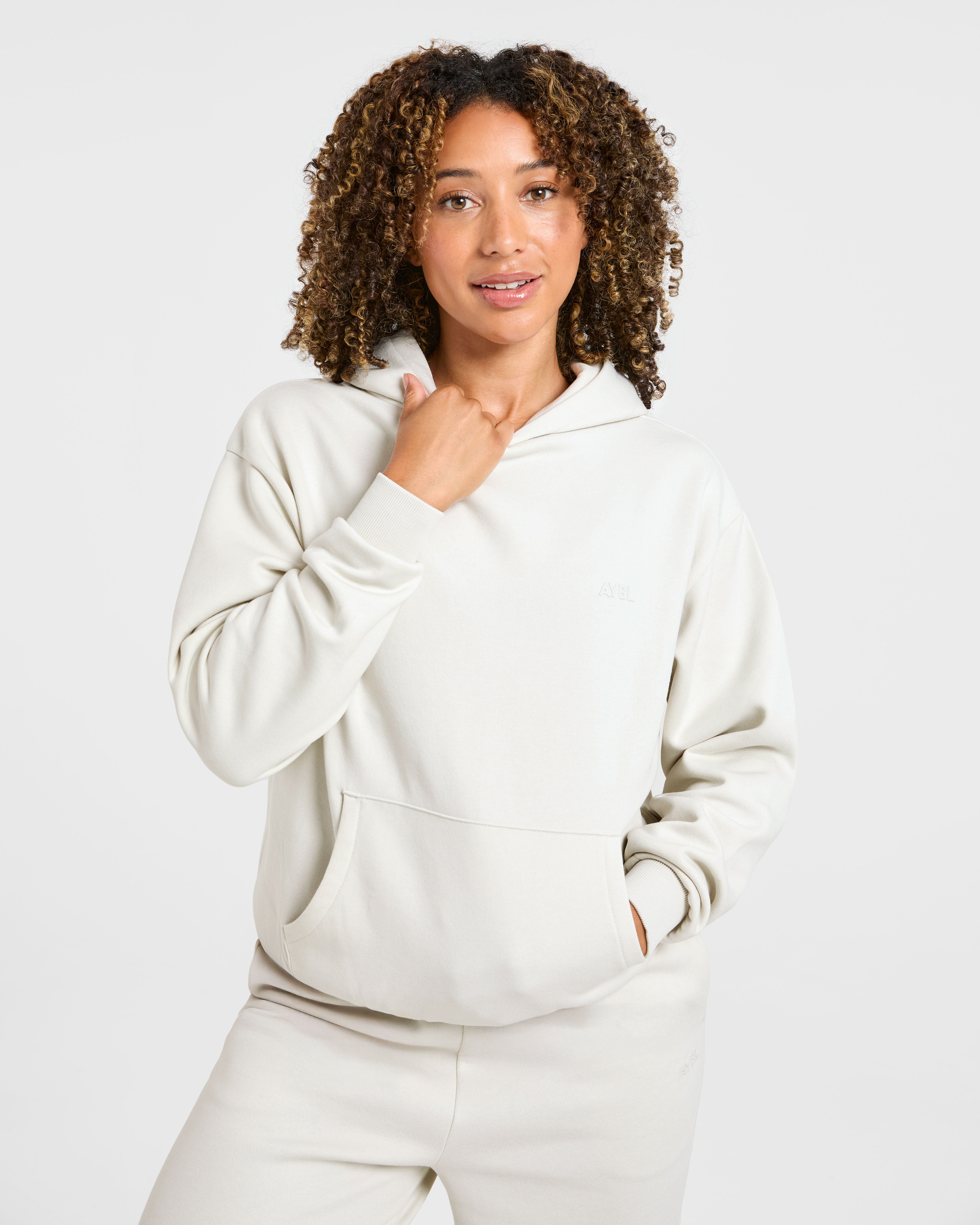 Lifestyle Oversized Hoodie - Off White