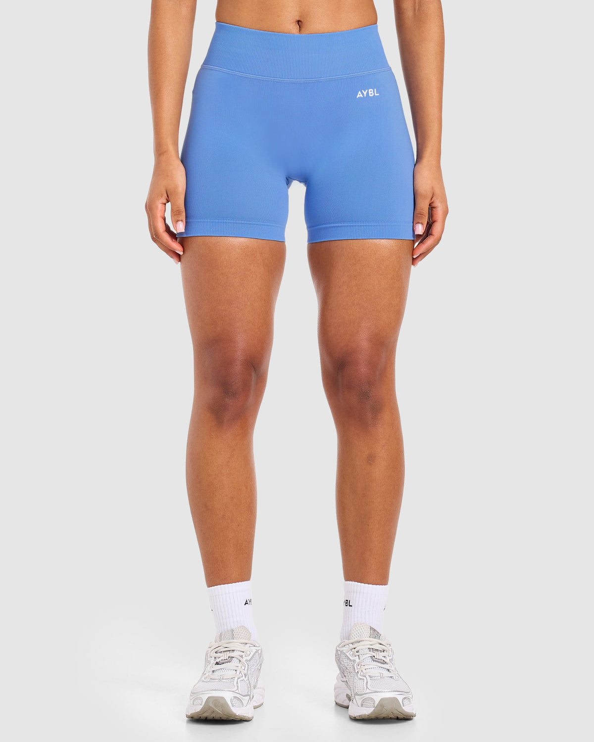 Adapt Seamless Shorts | 4.5" - Bluebell