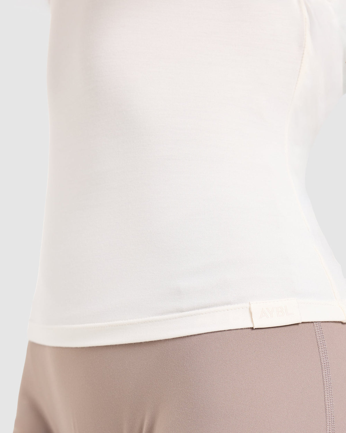 Ease Off The Shoulder Top - Cream White