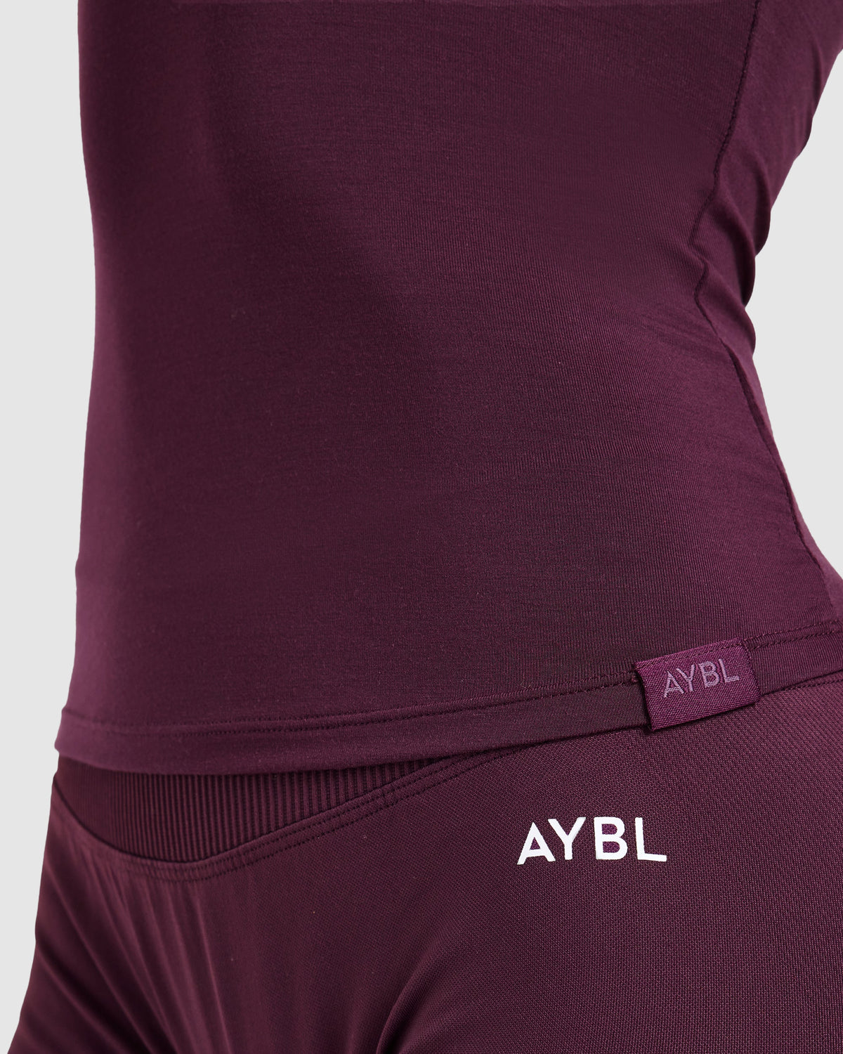 Ease Halterneck Top - Midnight Plum