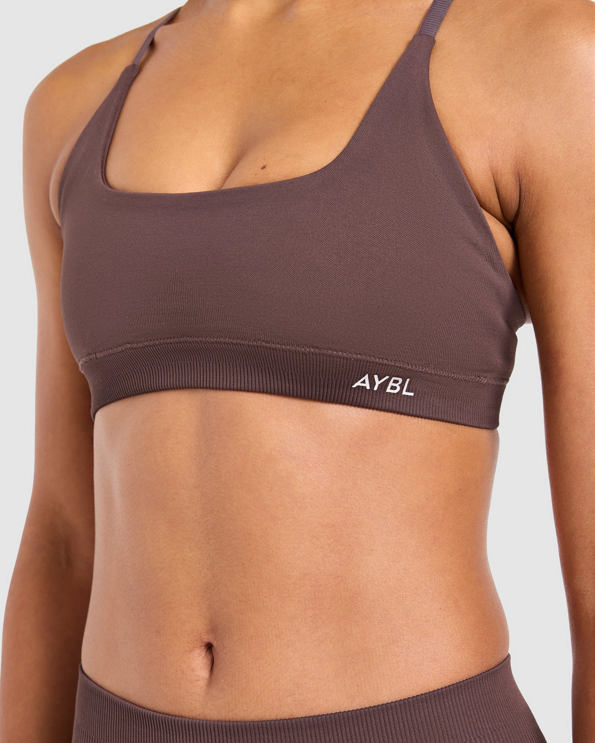 Enhance Seamless Sports Bra - Cocoa Brown