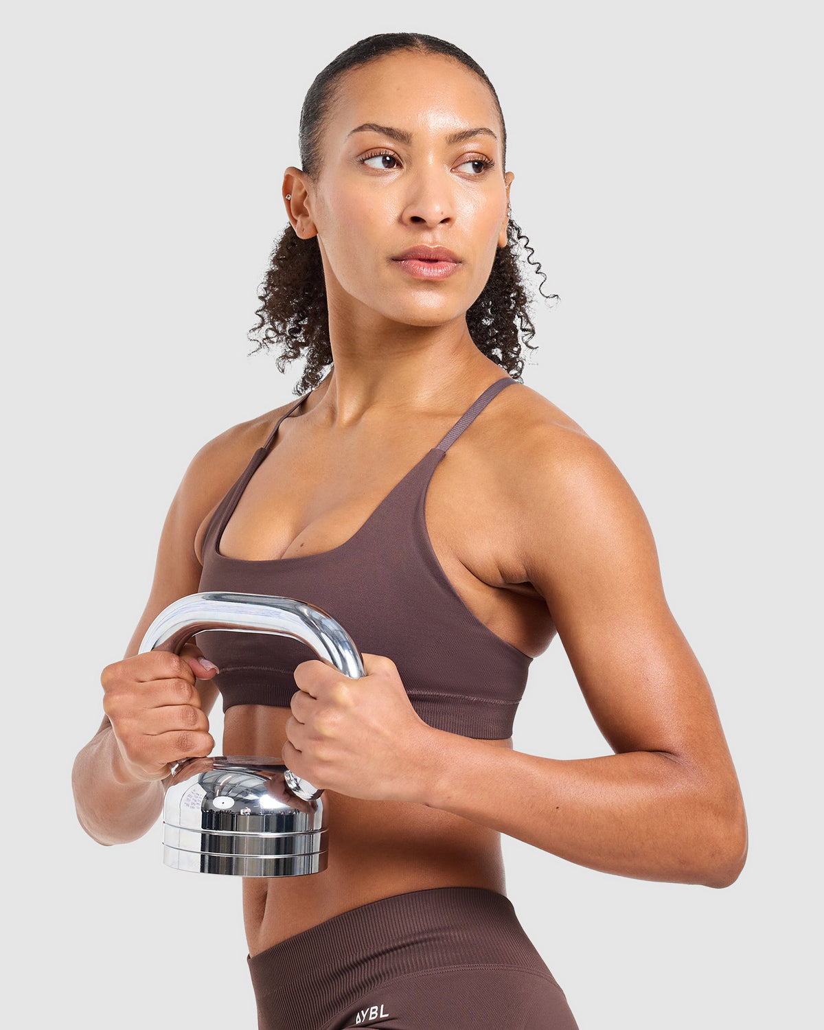 Enhance Seamless Sports Bra - Cocoa Brown