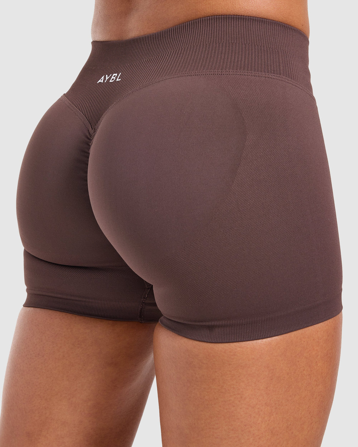 Enhance Seamless Shorts | 3.5" - Cocoa Brown