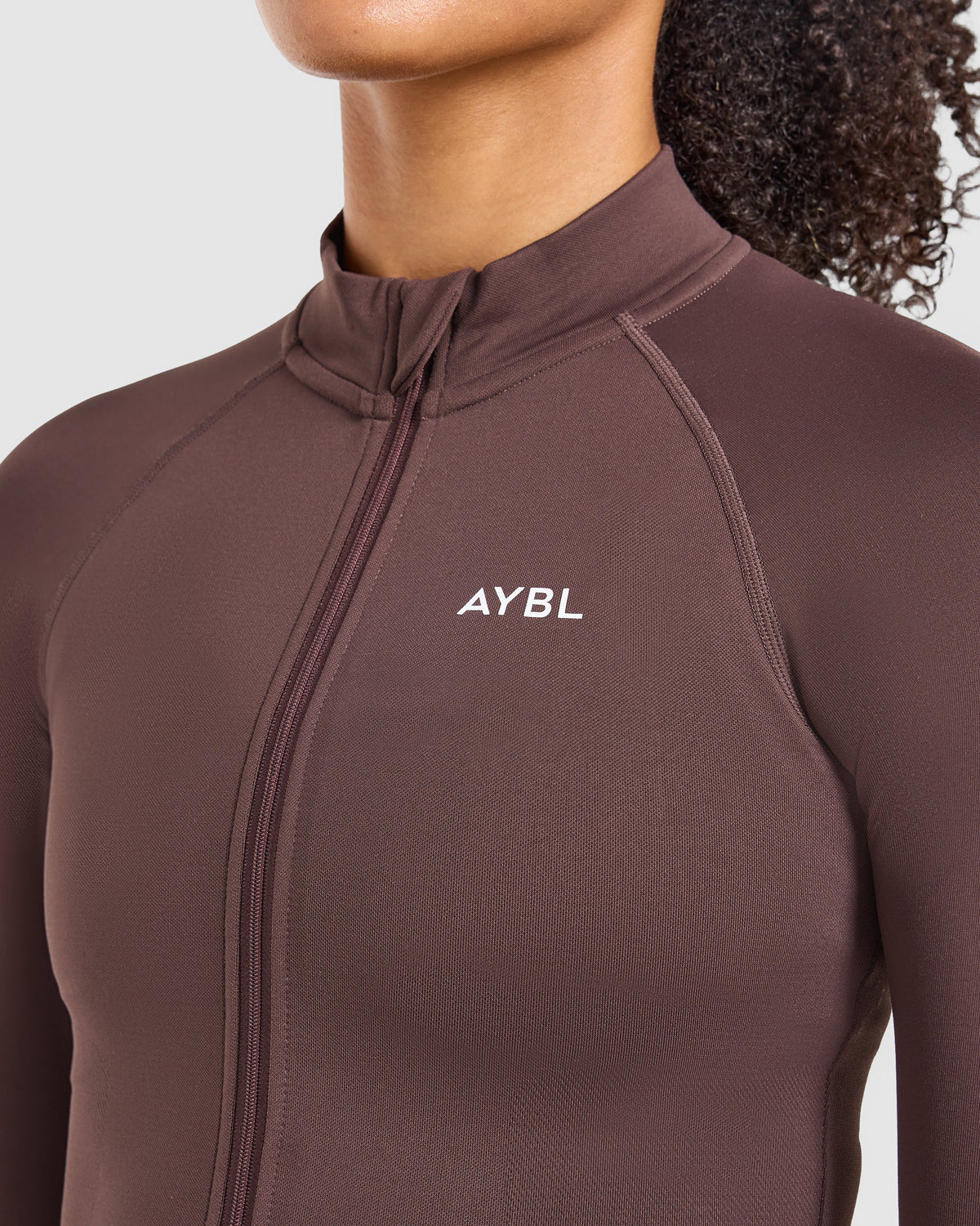 Enhance Seamless Jacket - Cocoa Brown