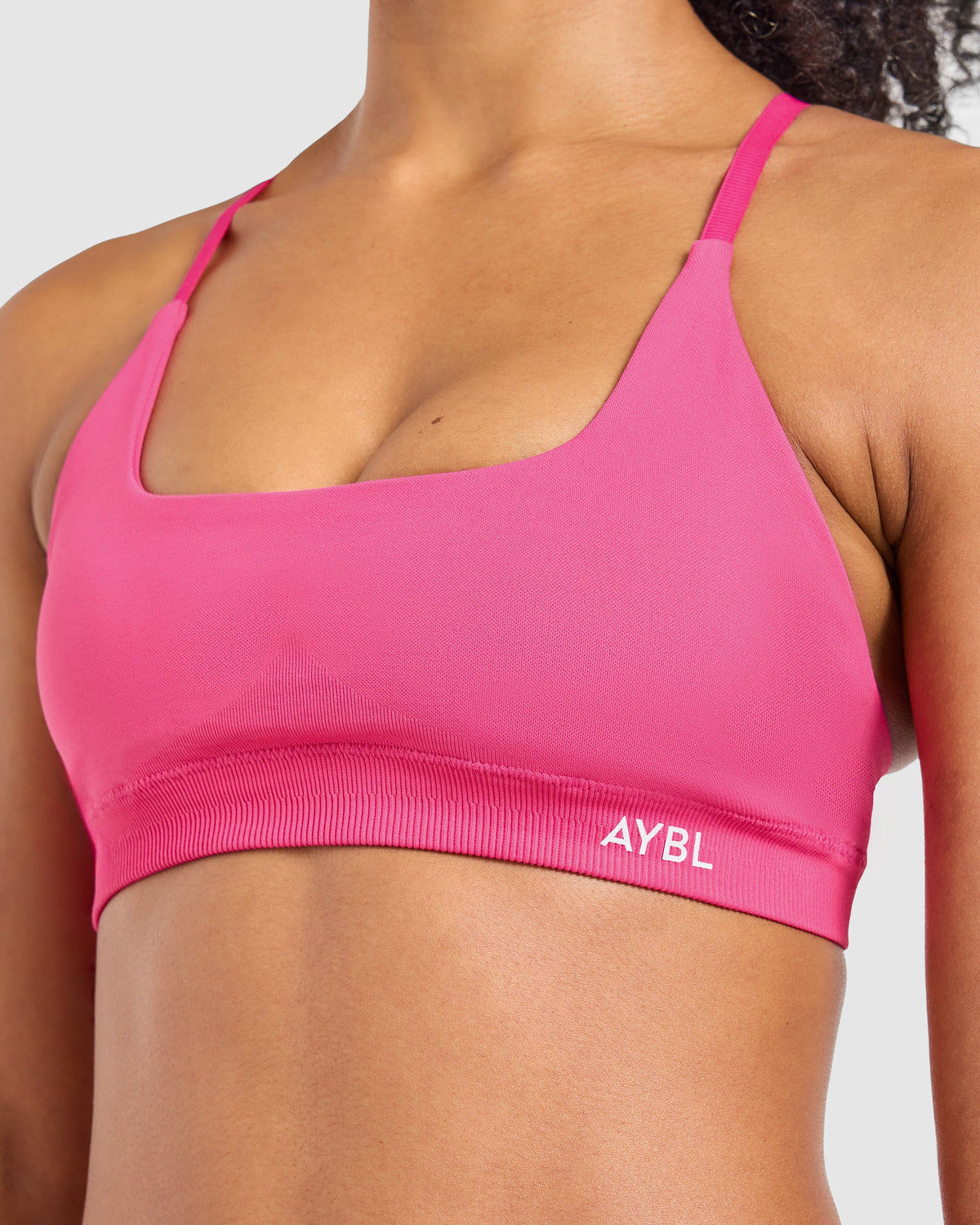 Enhance Seamless Sports Bra - Raspberry Pink