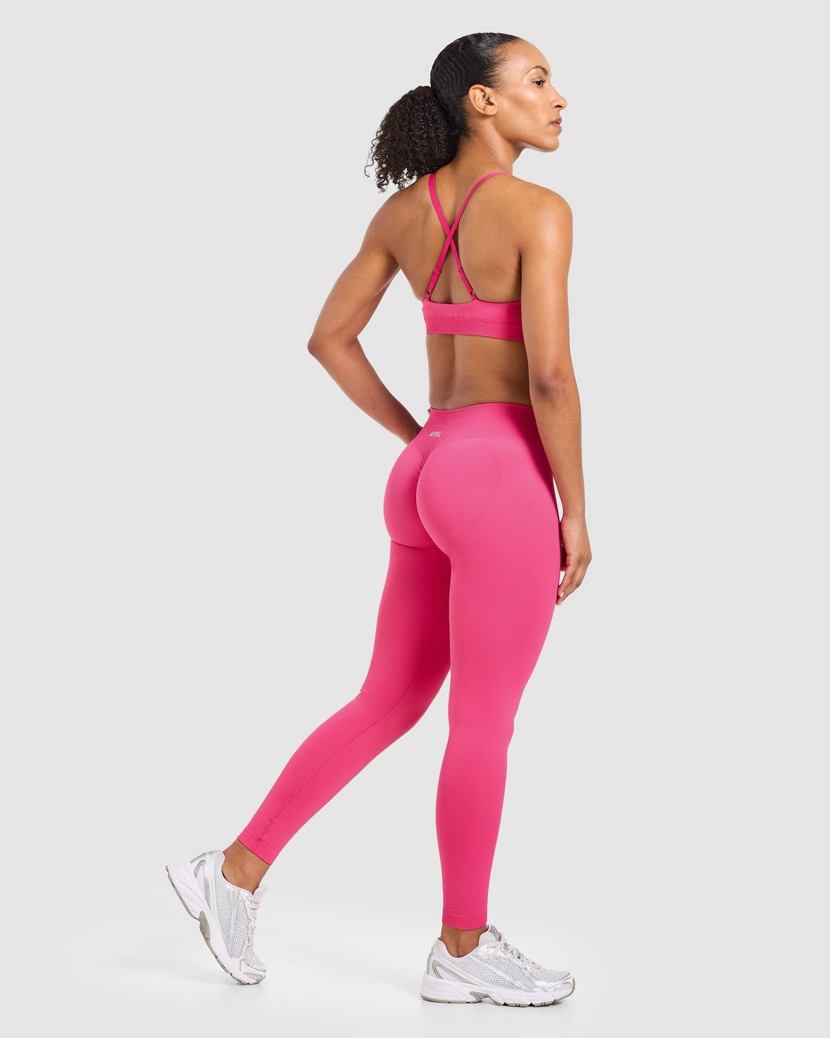 Enhance Seamless Leggings - Raspberry Pink