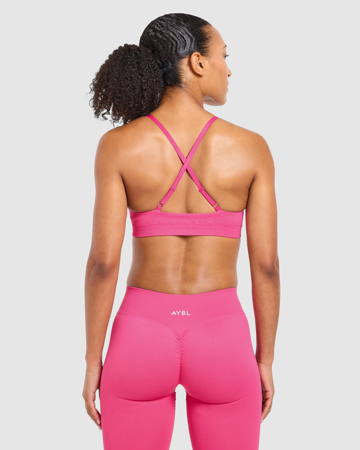 Enhance Seamless Sports Bra - Raspberry Pink