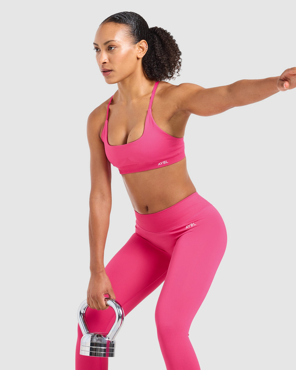 Enhance Seamless Leggings - Raspberry Pink