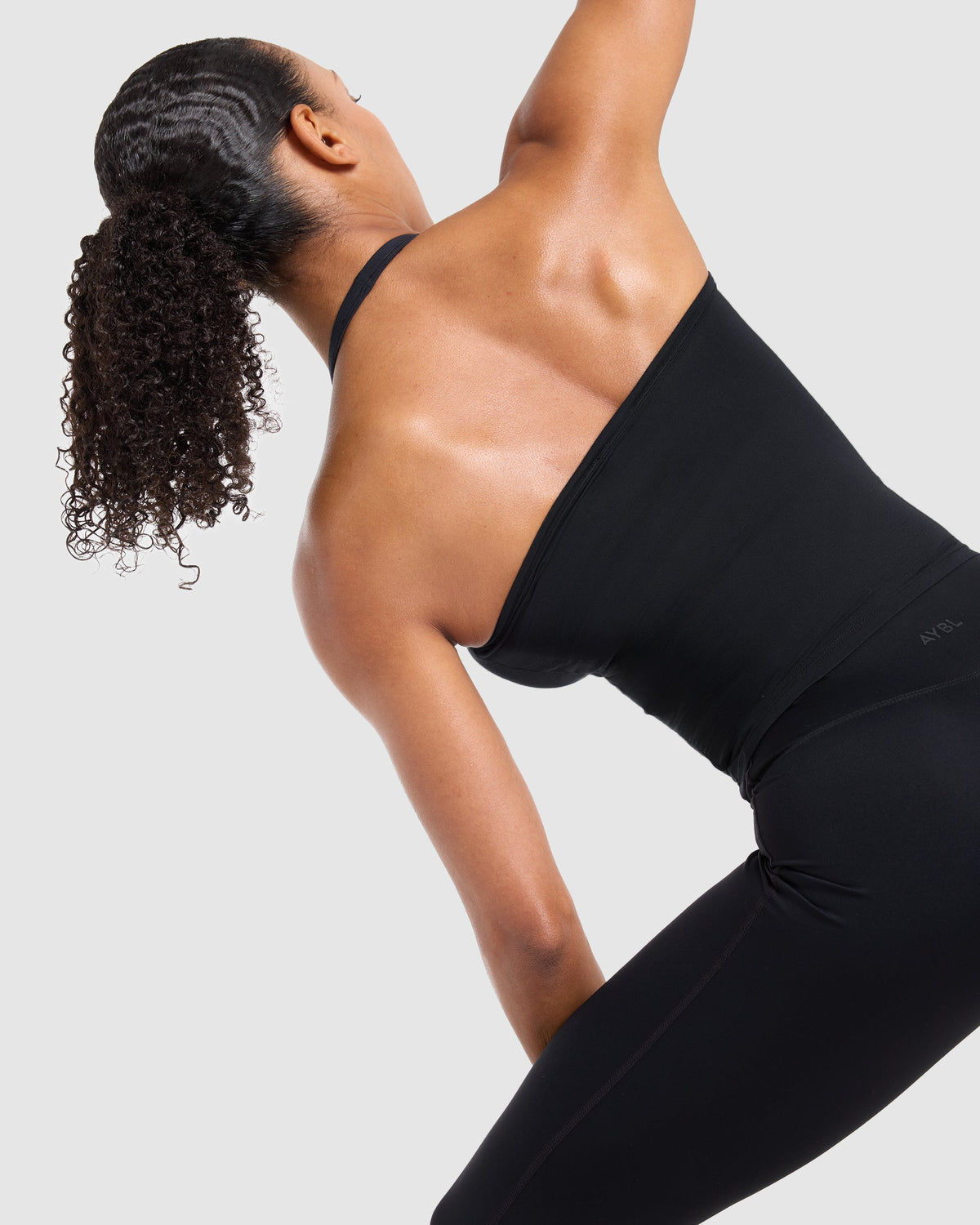 Ease Halterneck Top - Black