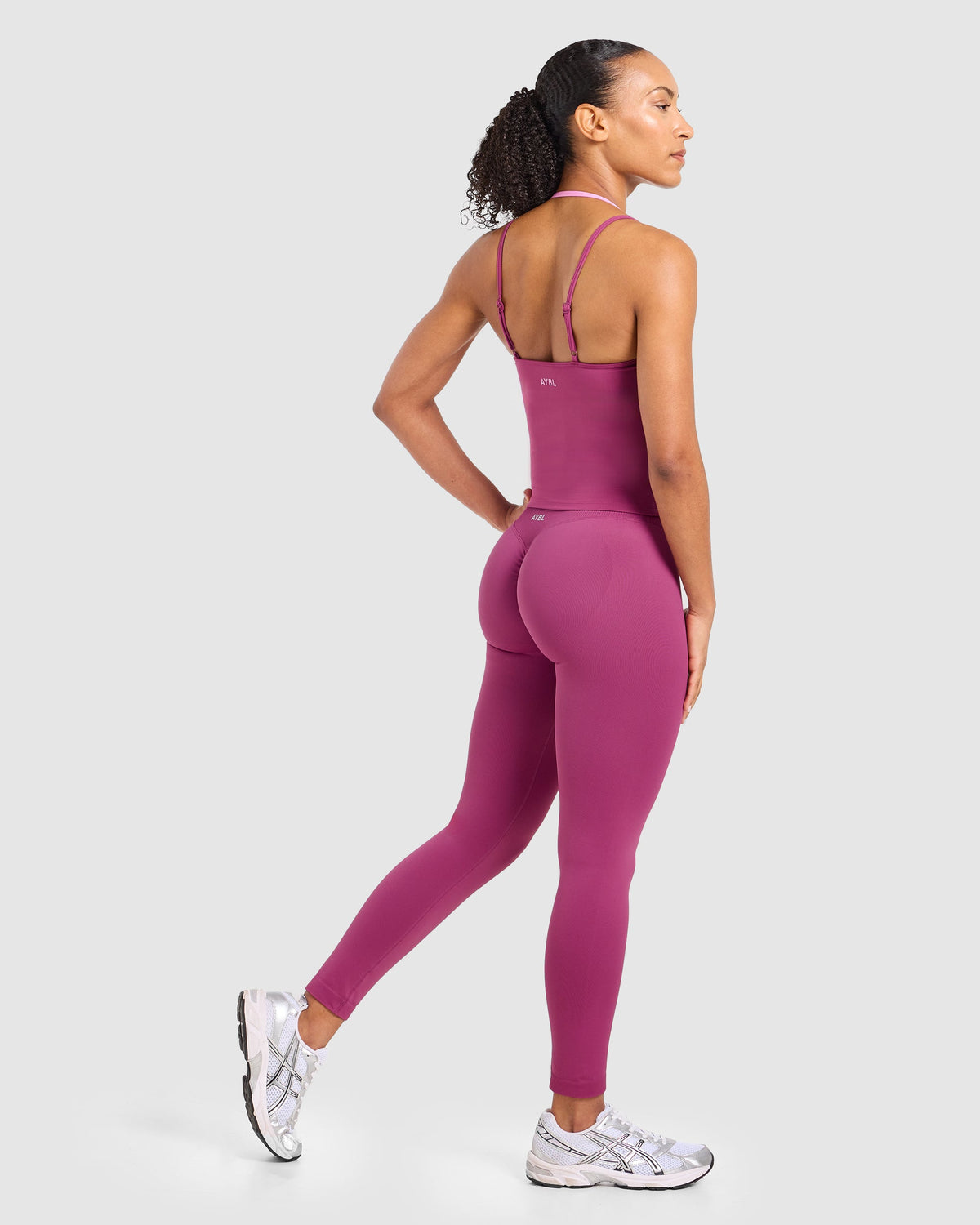 Double Layered Tank Top - Dusky Rose