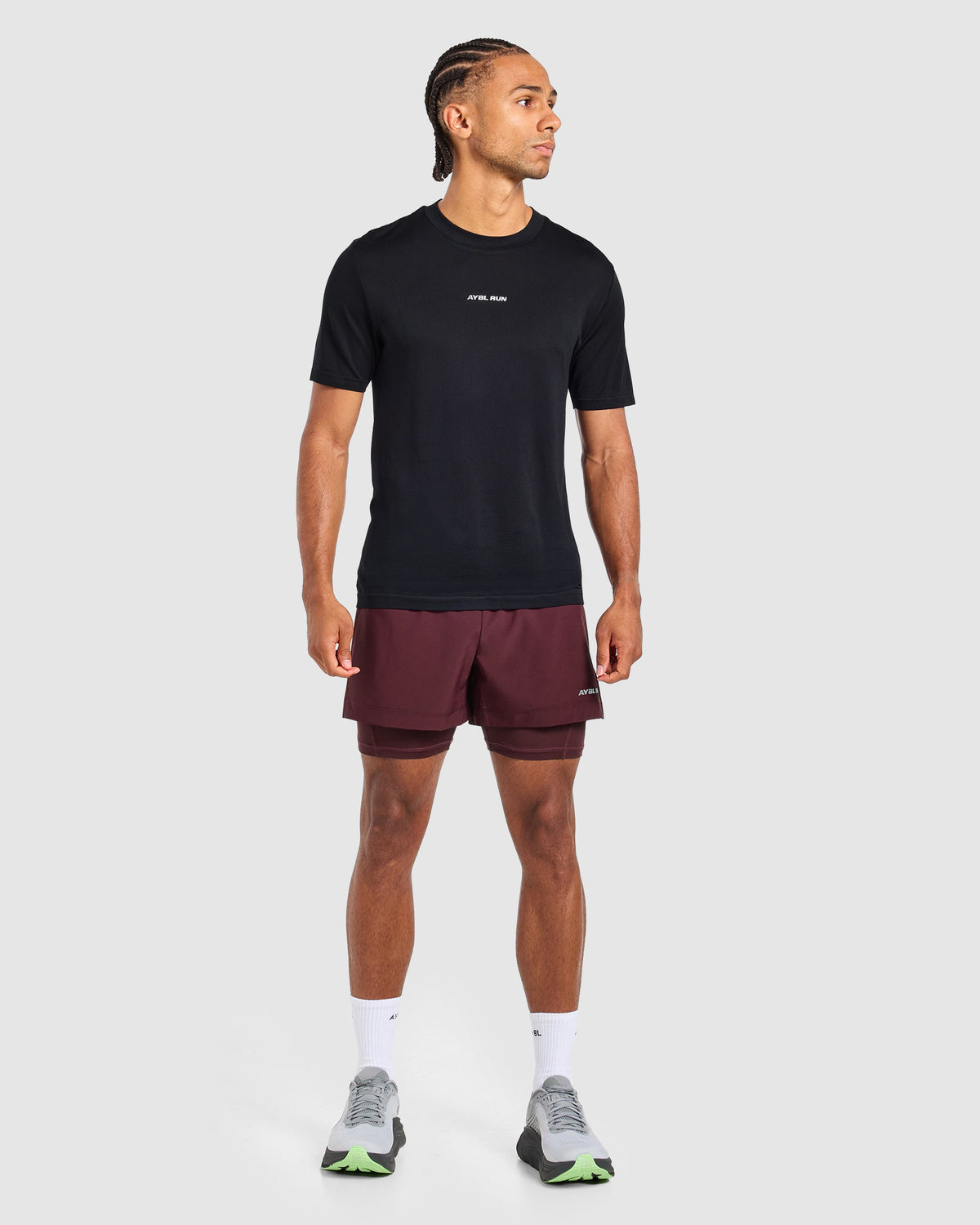 Run Seamless T Shirt - Black