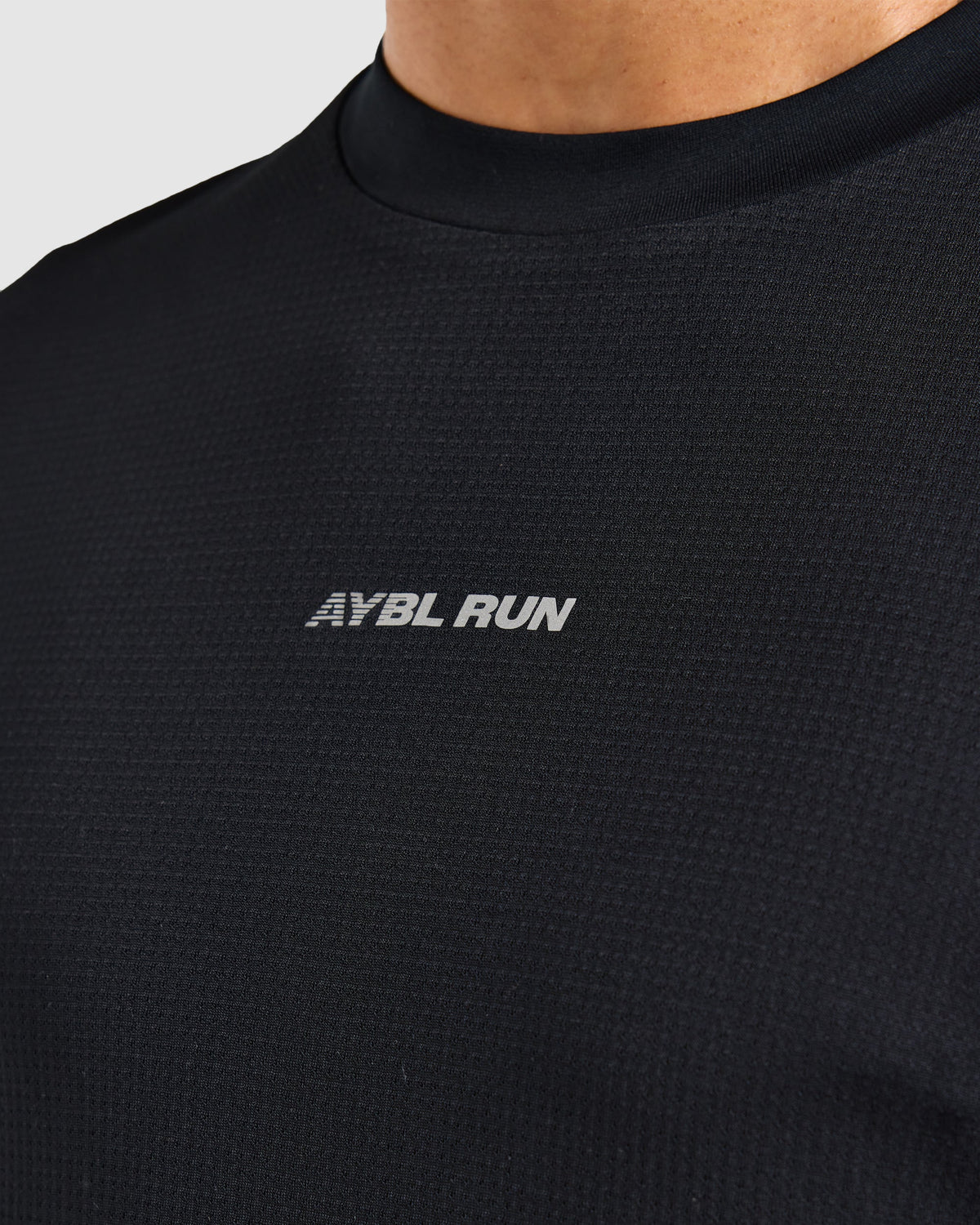 Run Seamless T Shirt - Black