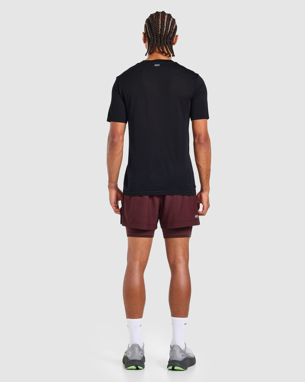 Run Seamless T Shirt - Black