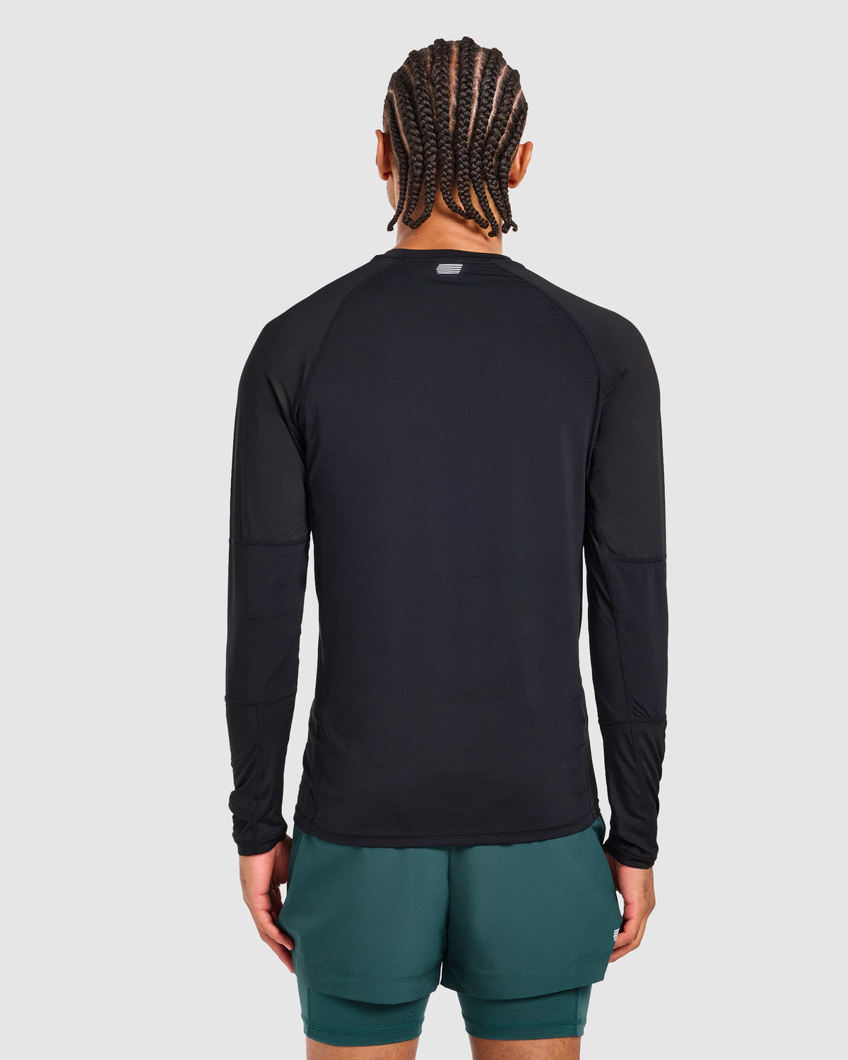 Run Long Sleeve T Shirt - Black