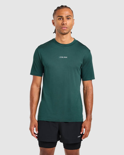 Run Seamless T Shirt - Dark Teal