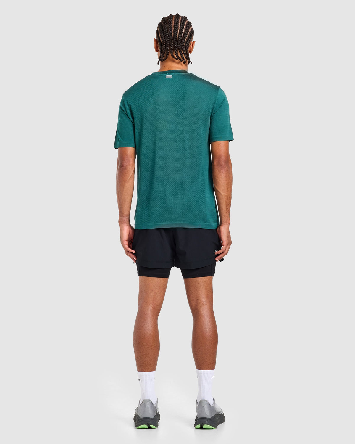 Run 2 in 1 Shorts - Black