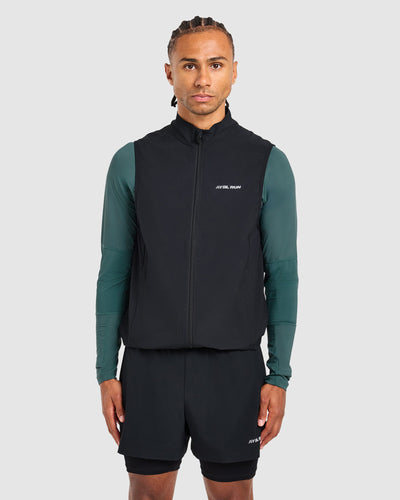 Run Gilet - Black