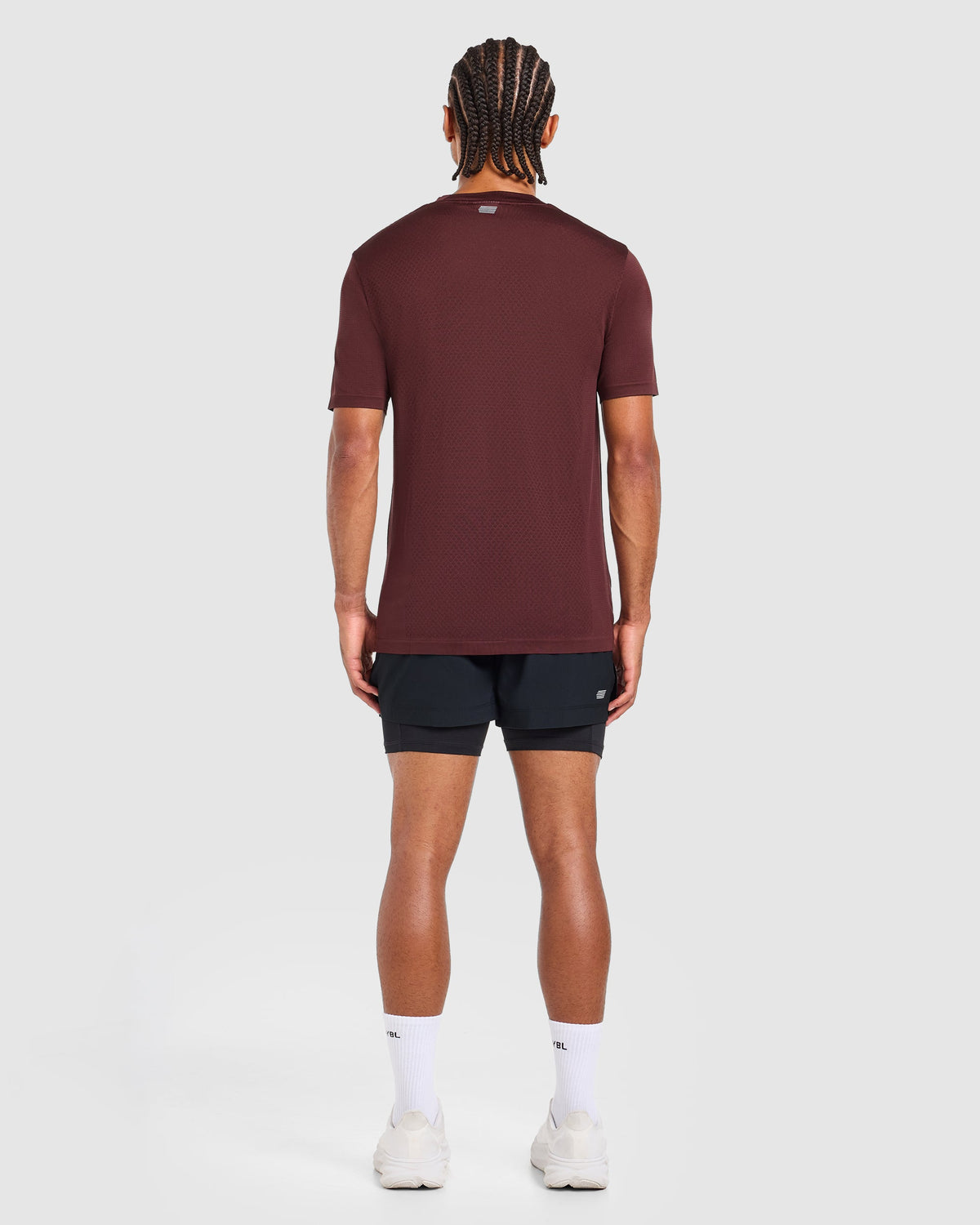 Run Seamless T Shirt - Dark Burgundy