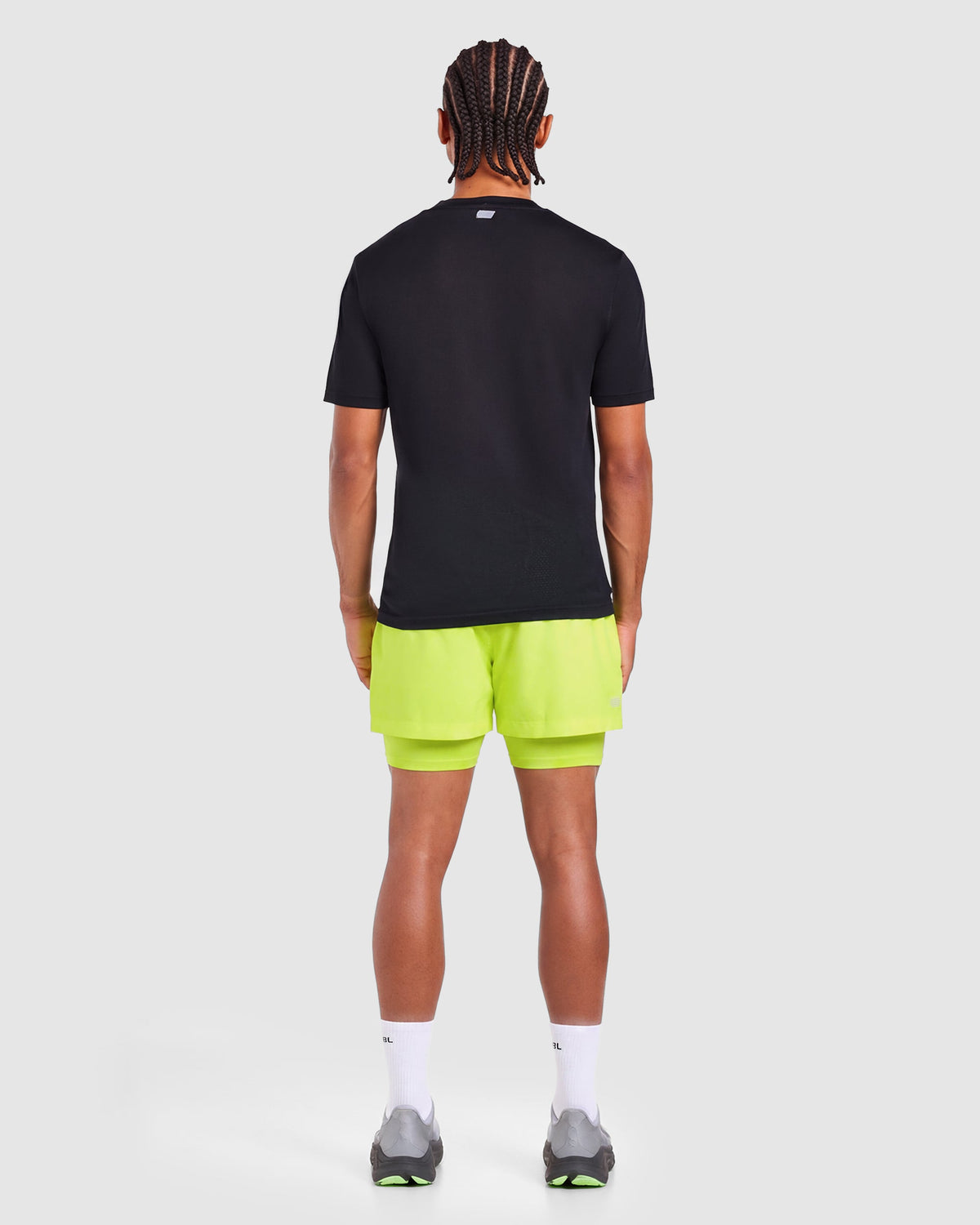 Run 2 in 1 Shorts - Neon Yellow