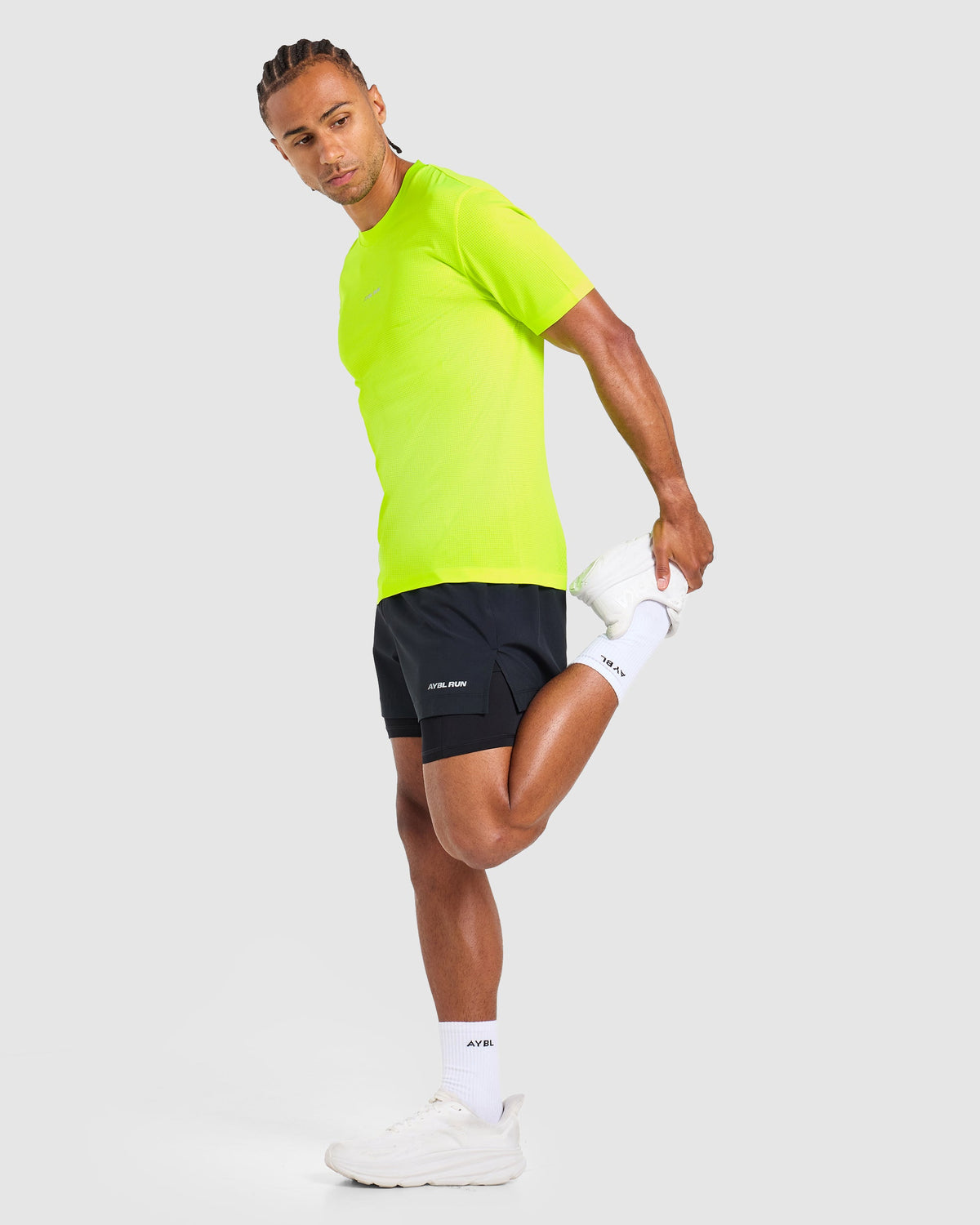 Run Seamless T Shirt - Neon Yellow