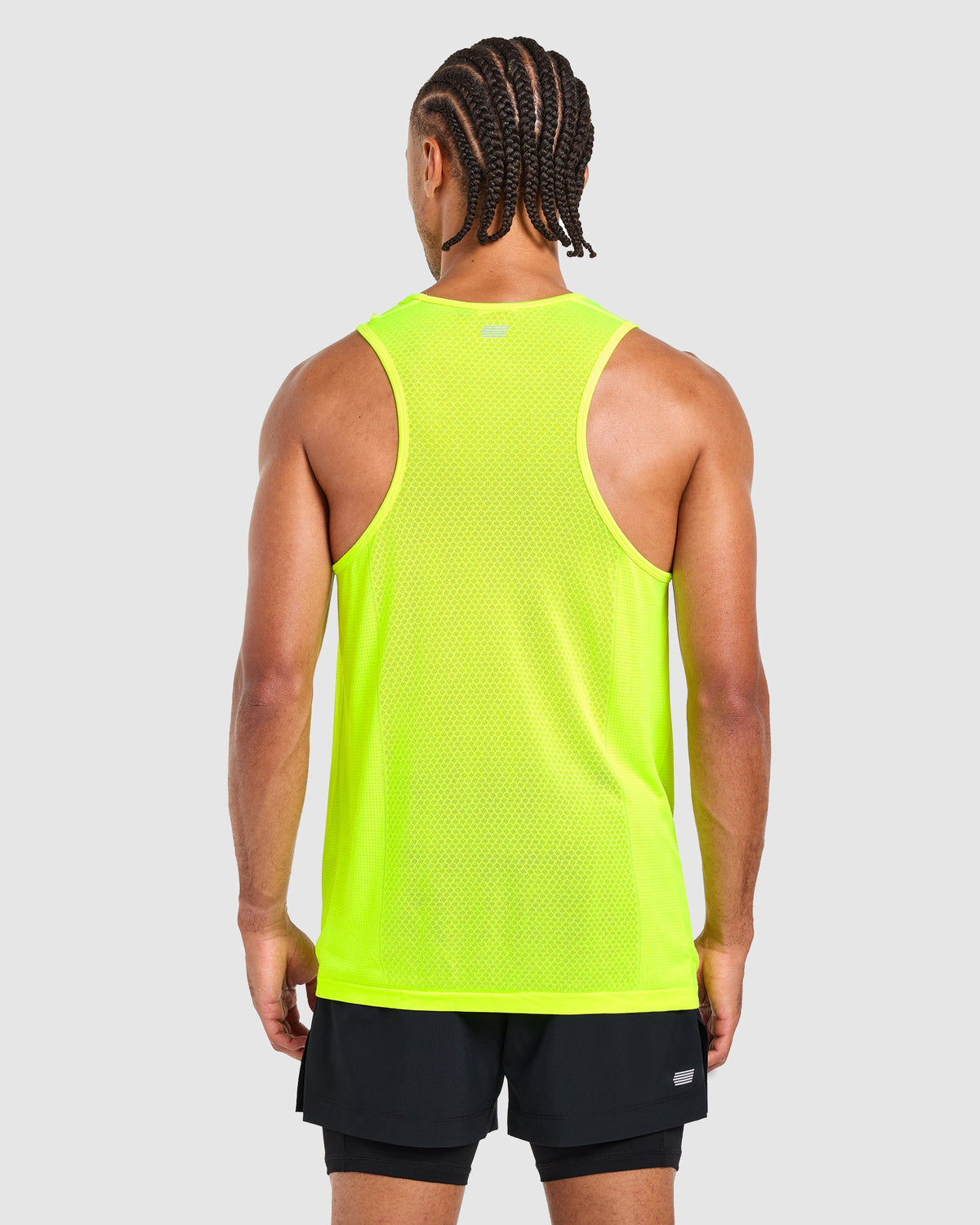 Run Seamless Tank - Neon Yellow