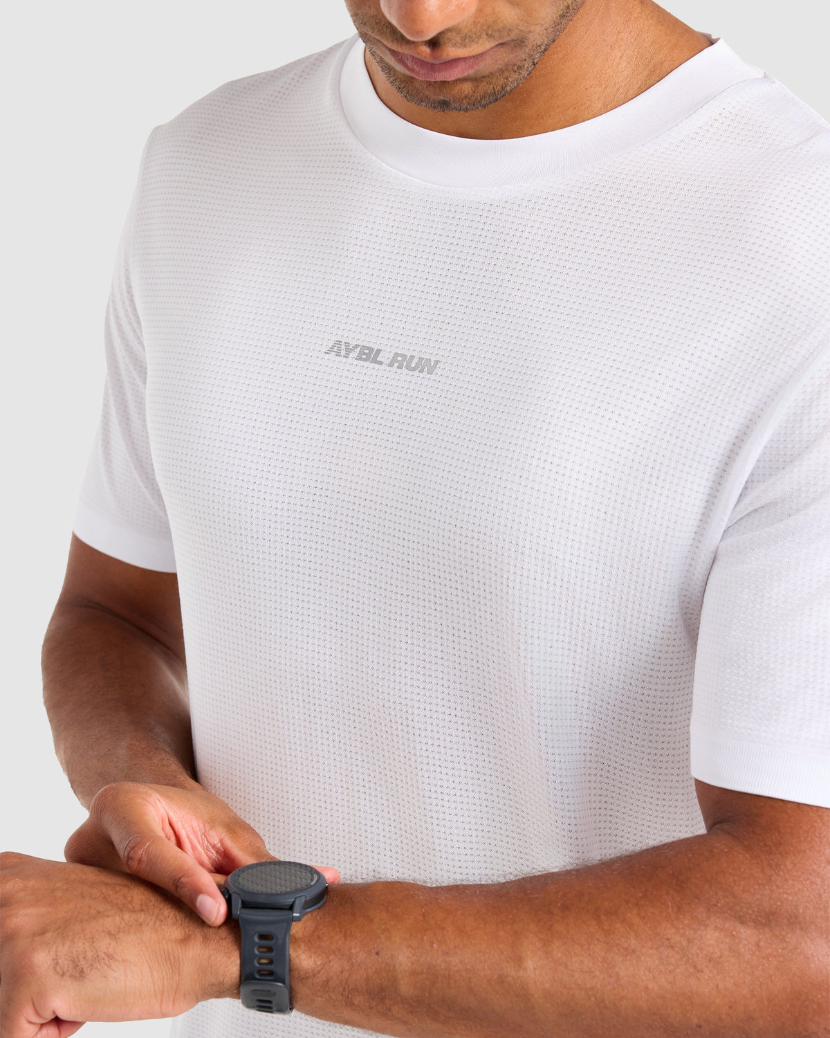 Run Seamless T Shirt - White