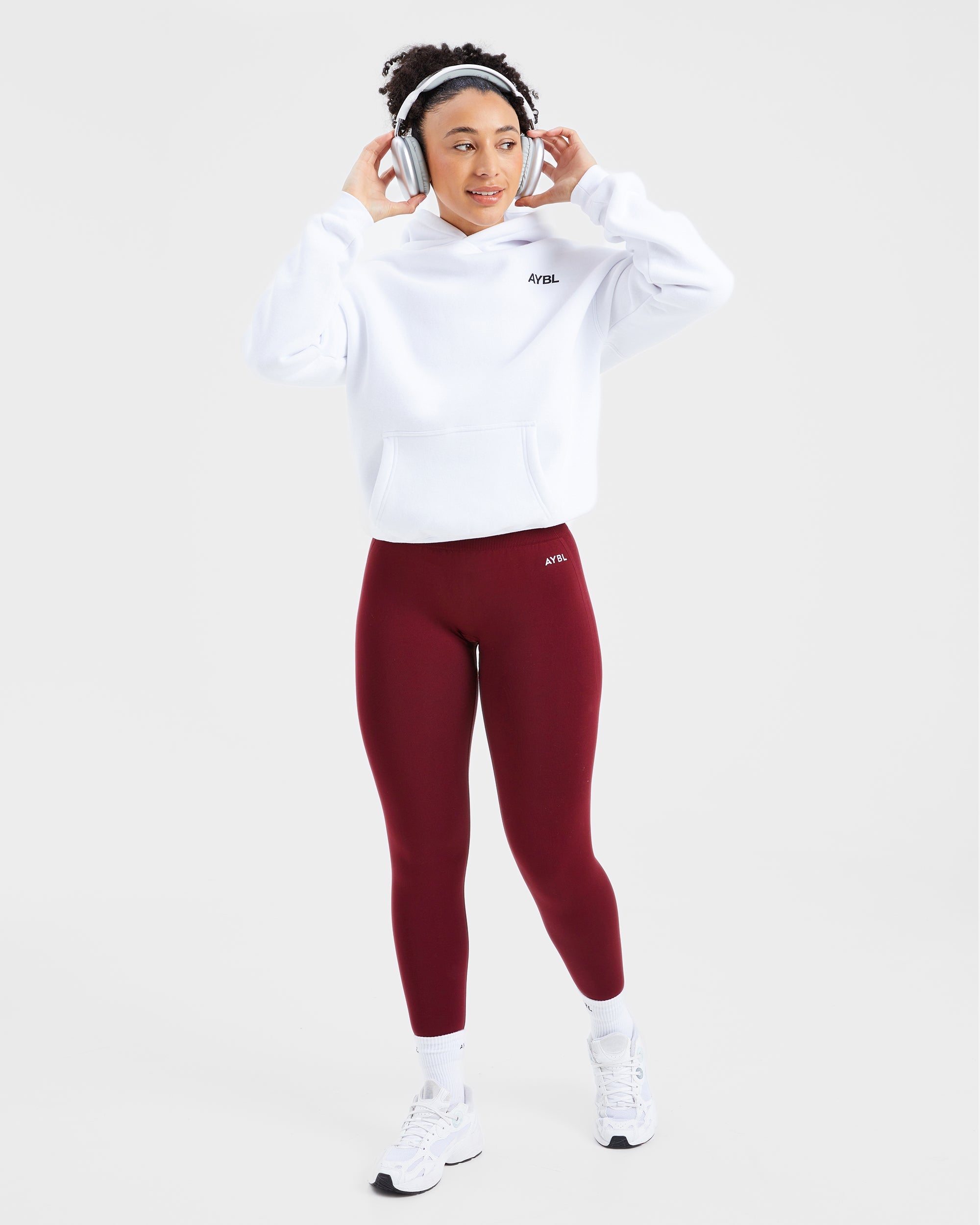 Legging sans couture Empower - Vin rouge