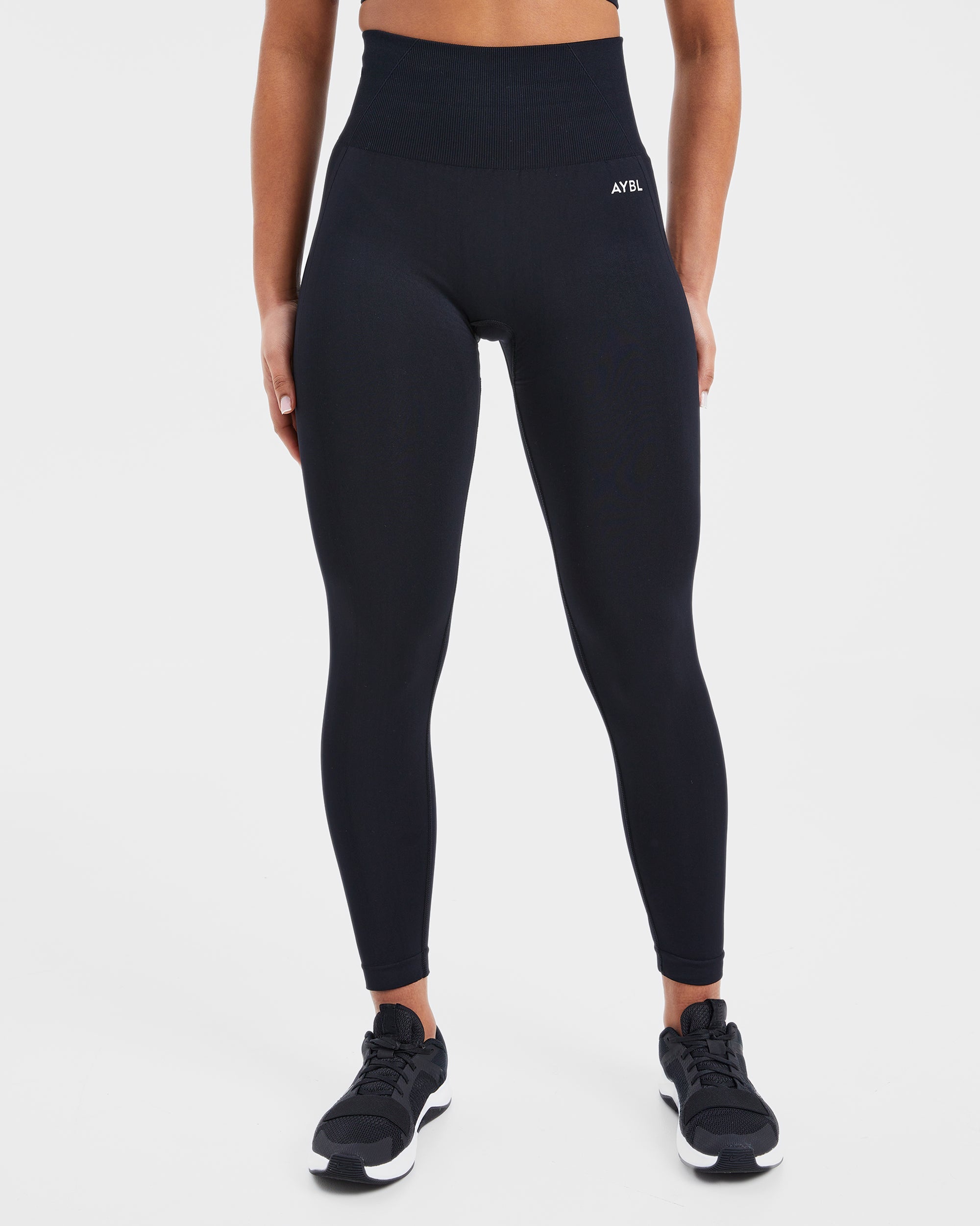 Empower nahtlose Leggings – Schwarz