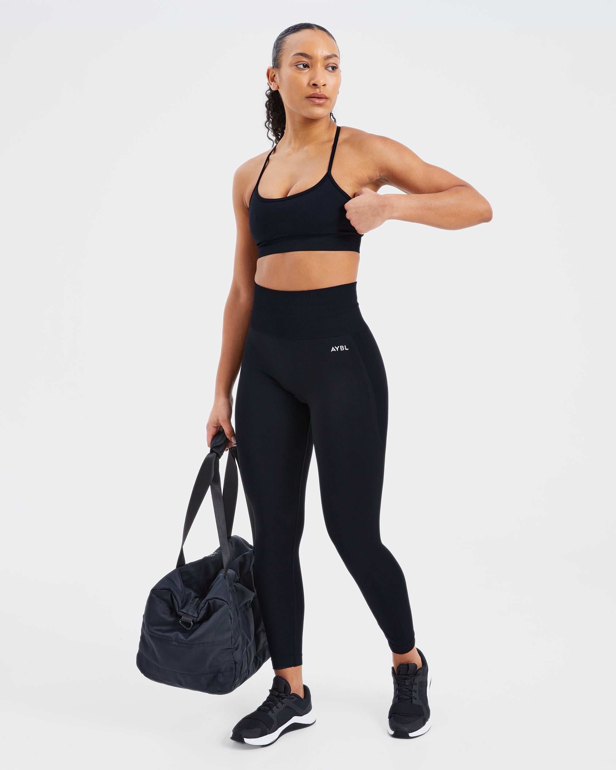 Legging sans couture Empower - Noir