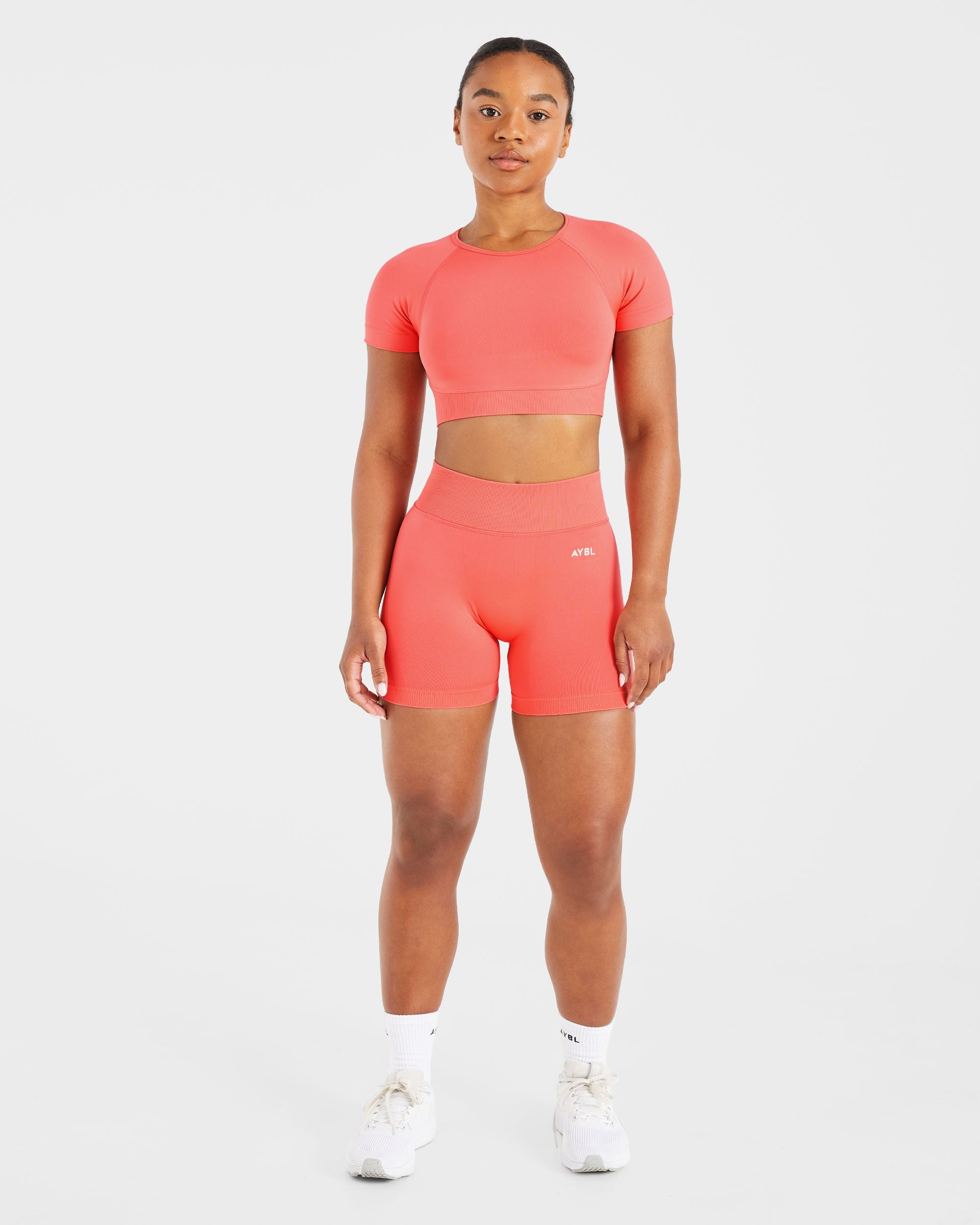 Adapt Seamless Shorts - Summer Peach