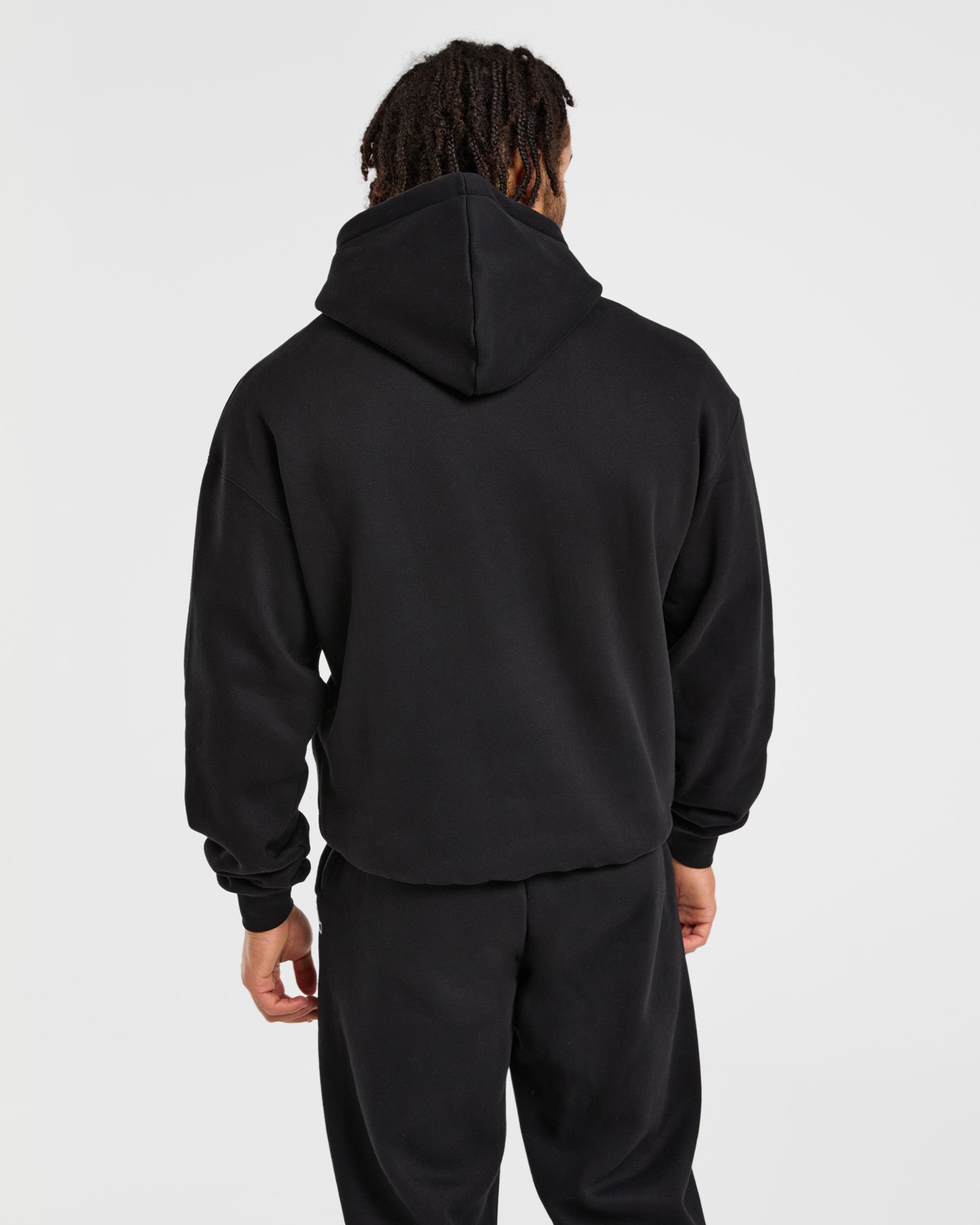 Academy Oversized Hoodie - Black