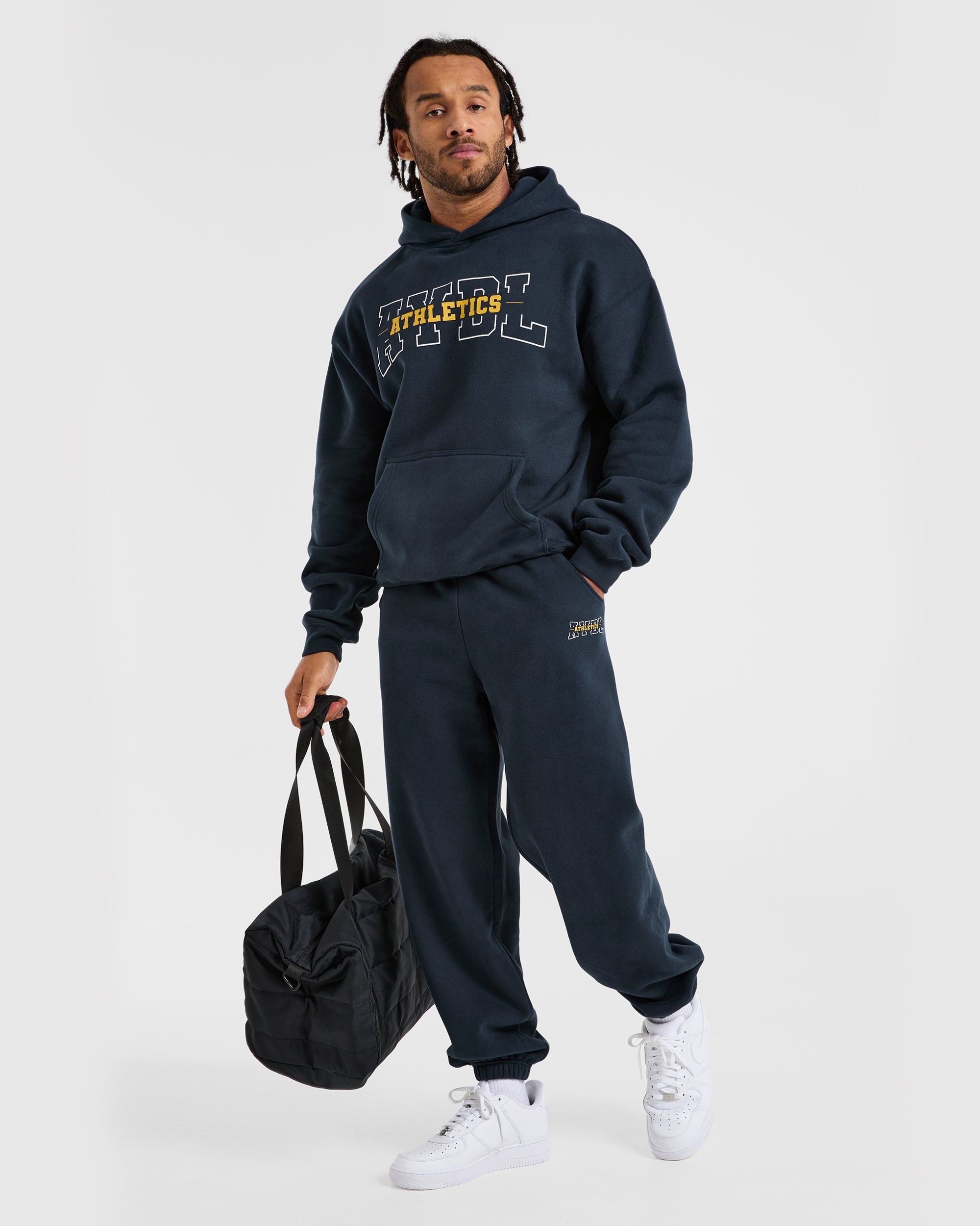 Athletics Oversized Joggers - Navy