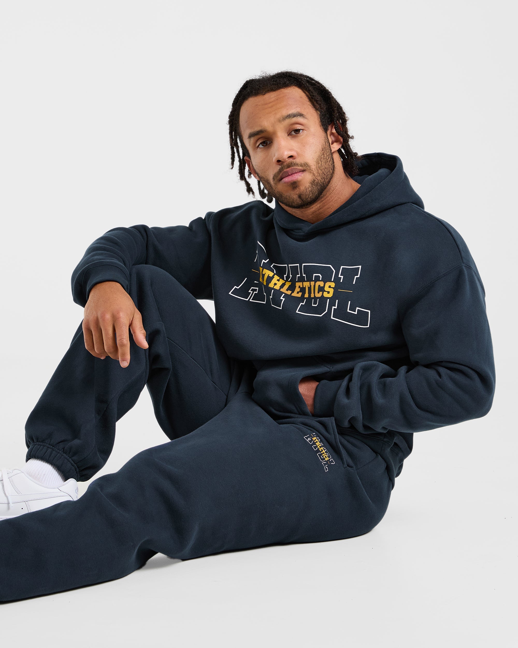 Athletics Oversized Joggers - Navy