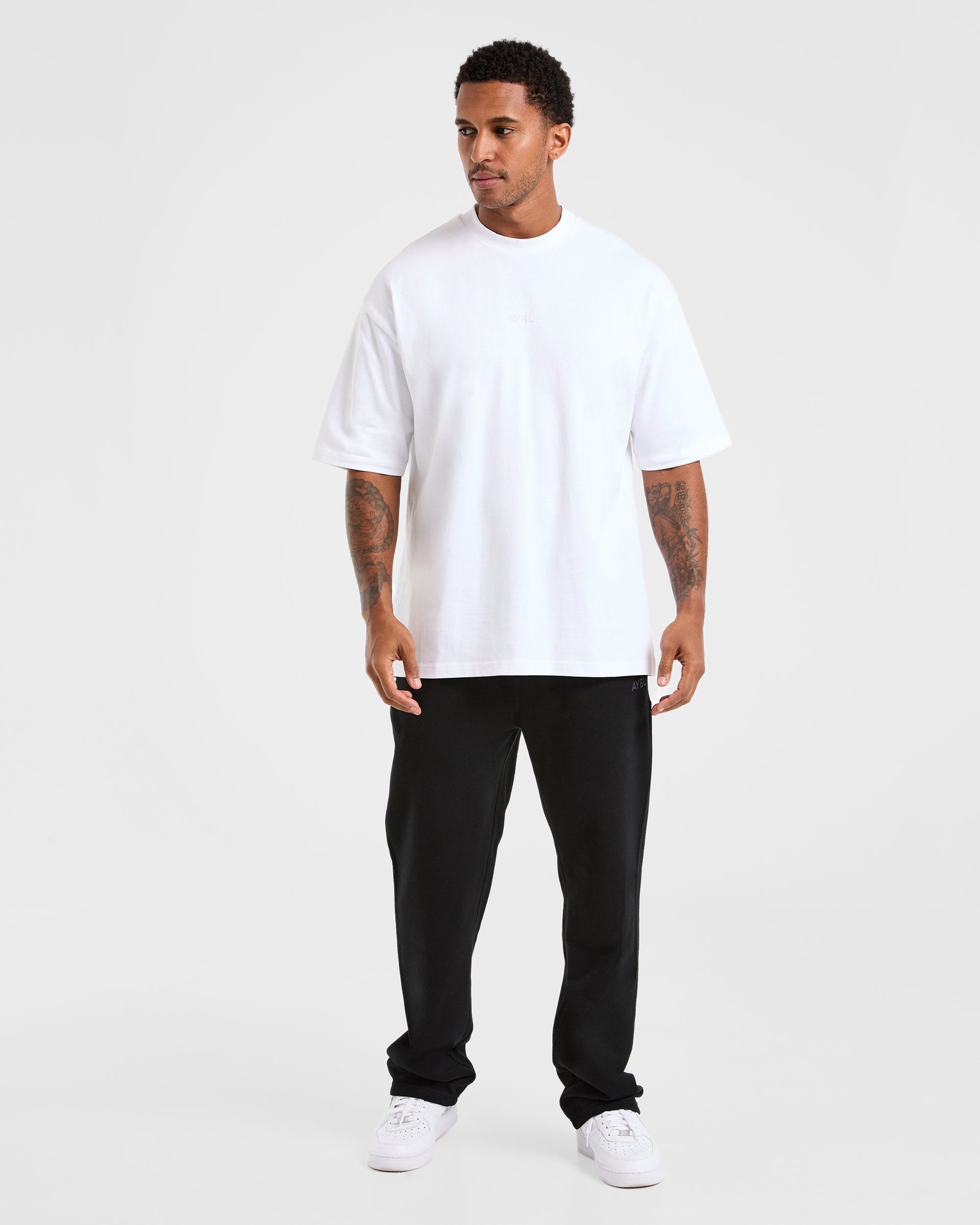 Craft Oversized Straight Leg Joggers - Black