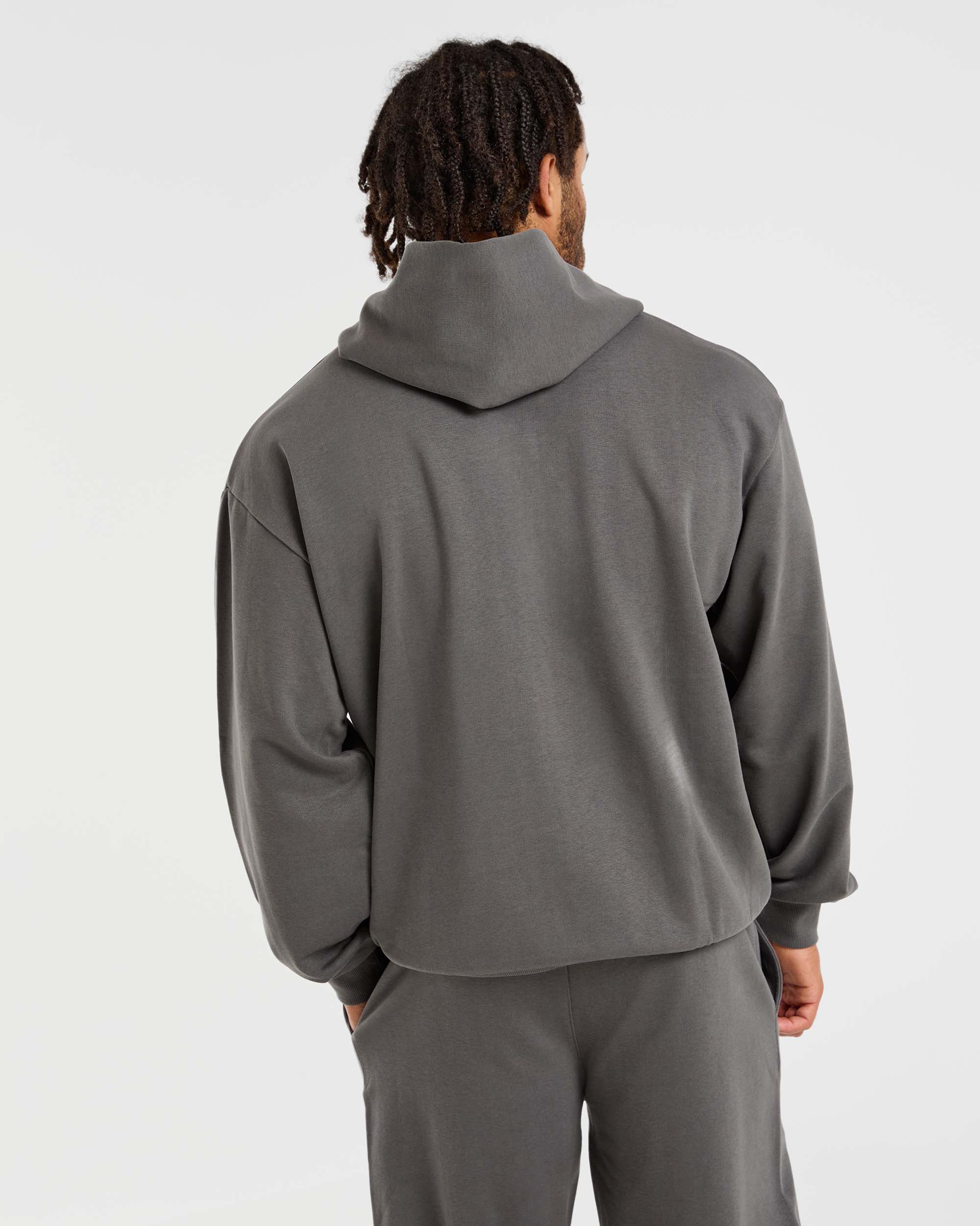 Craft Oversized Hoodie - Charcoal