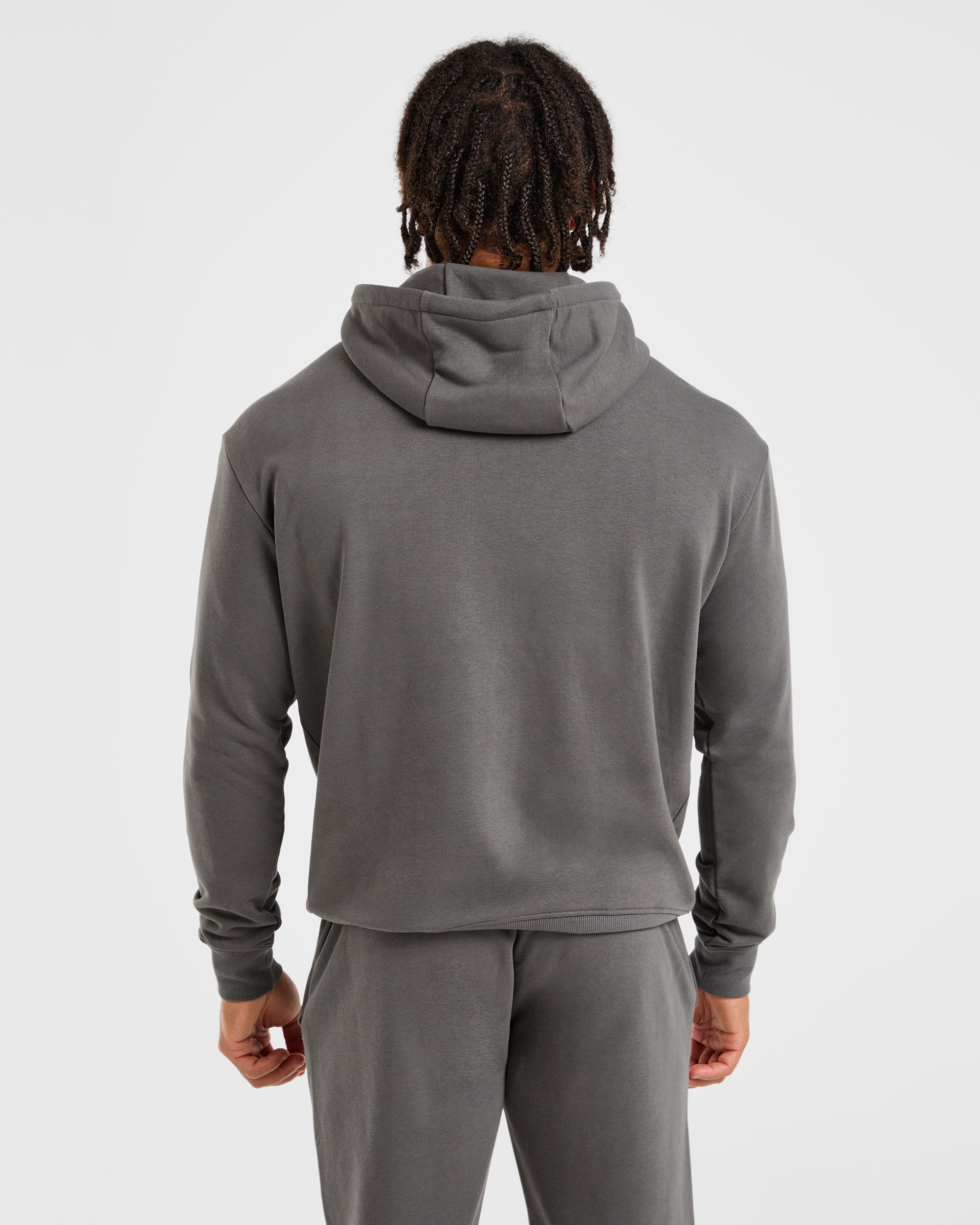 Essential Lightweight Hoodie - Charcoal