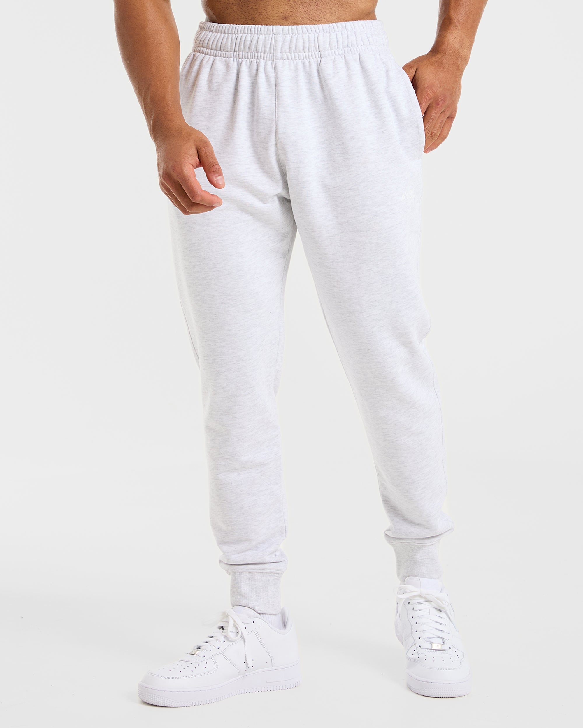 Essential Lightweight Joggers - Grey Marl