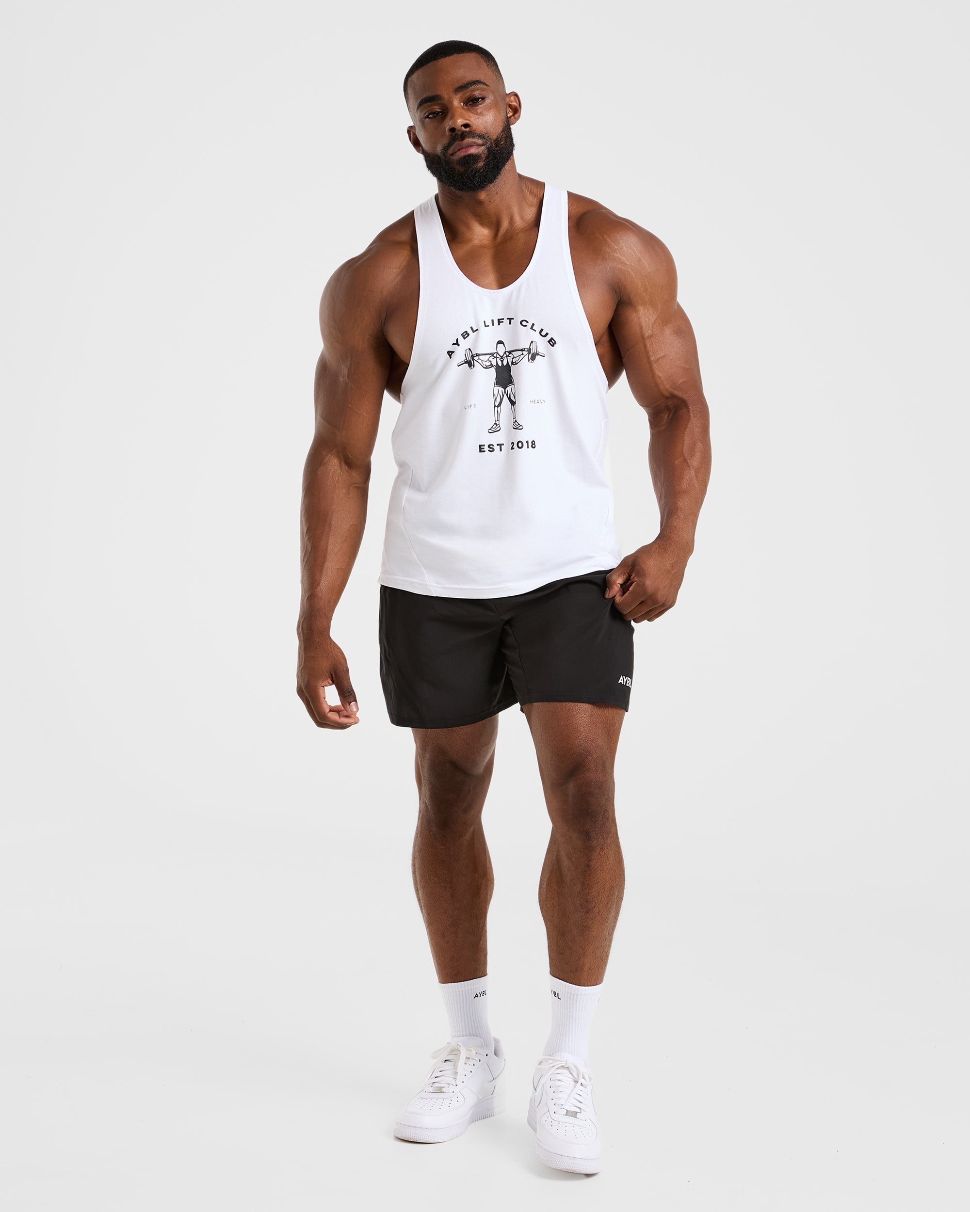 Lift Club Stringer - White