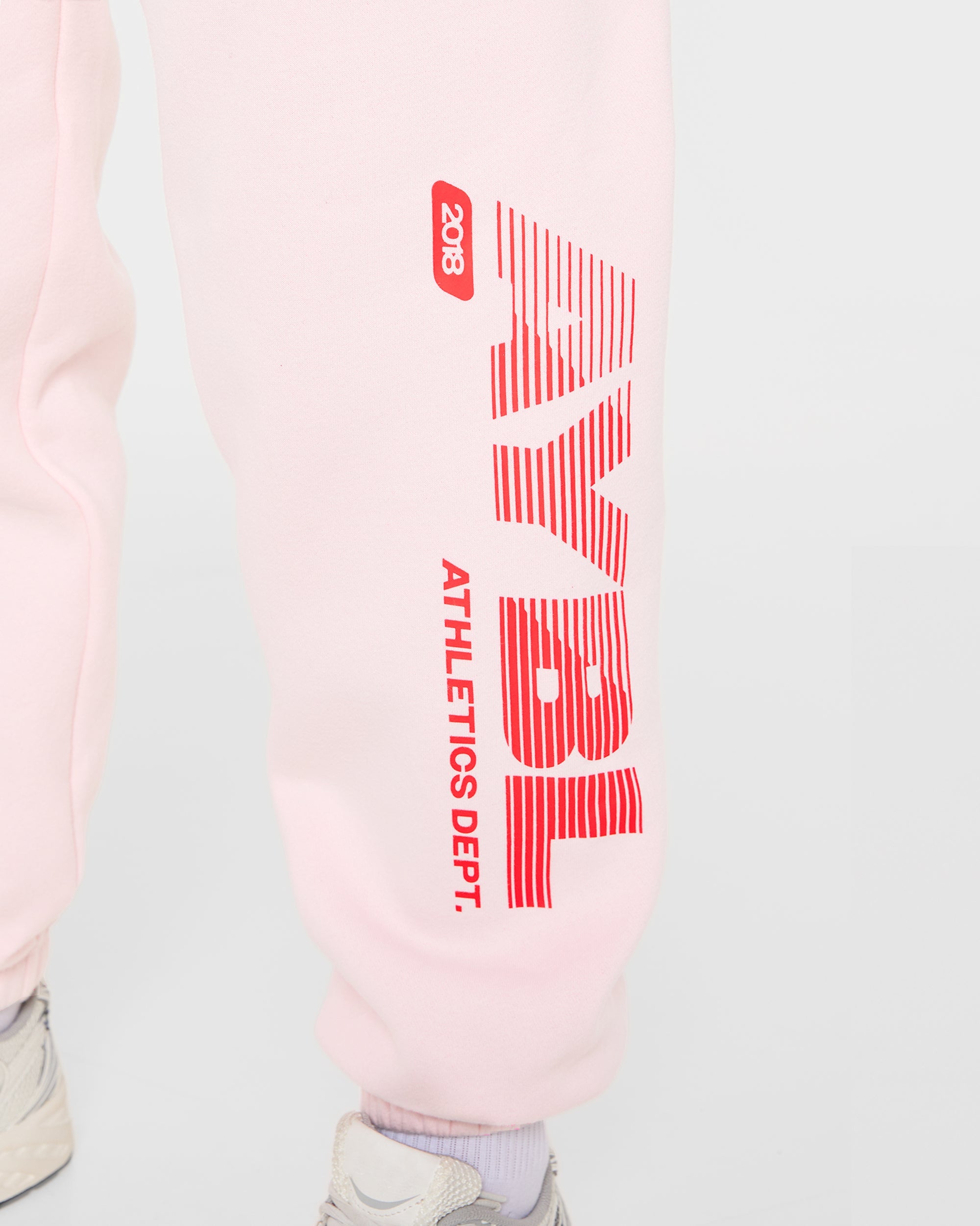Athletics Dept Oversized Joggers - Pink