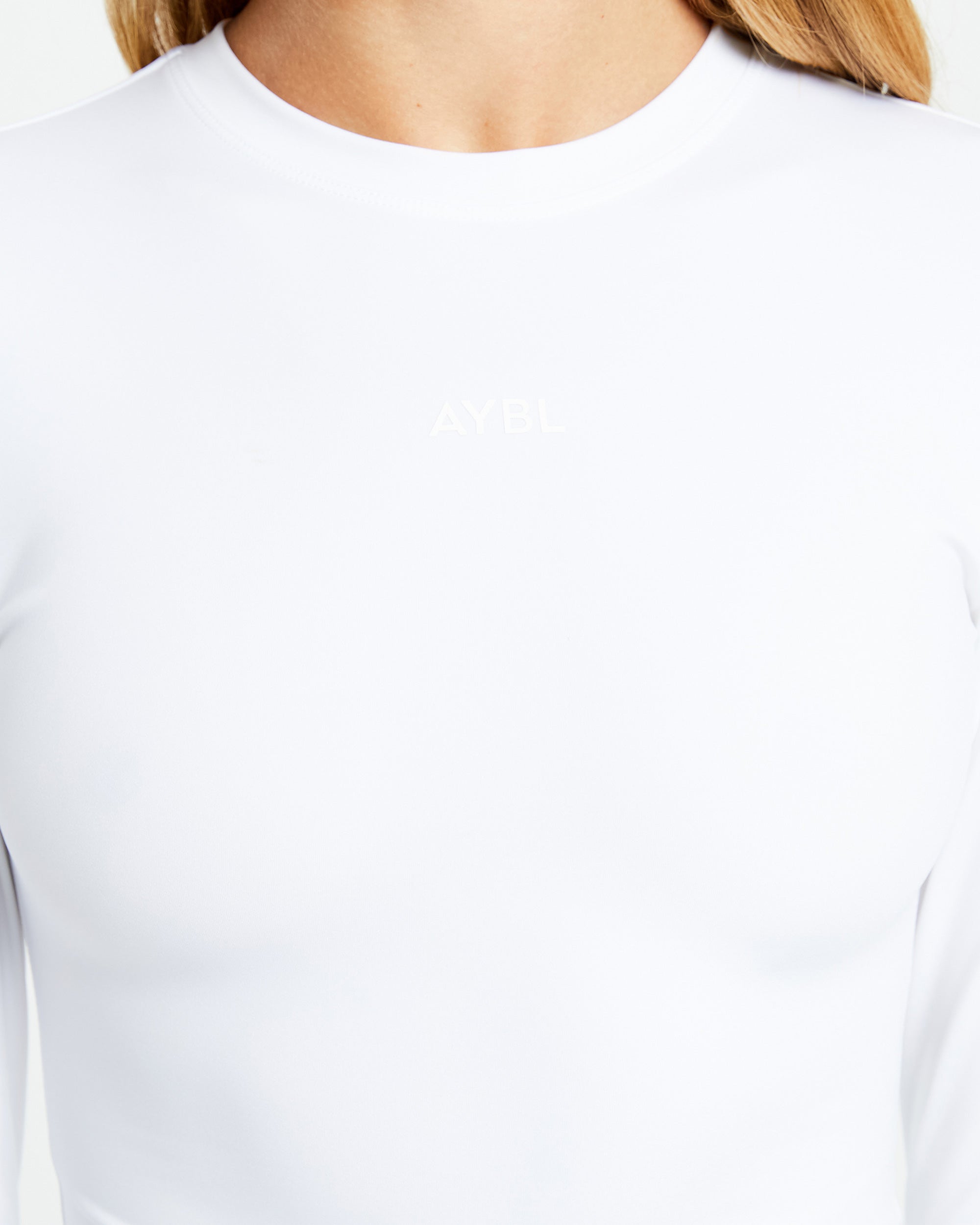 Sculpt Long Sleeve - White