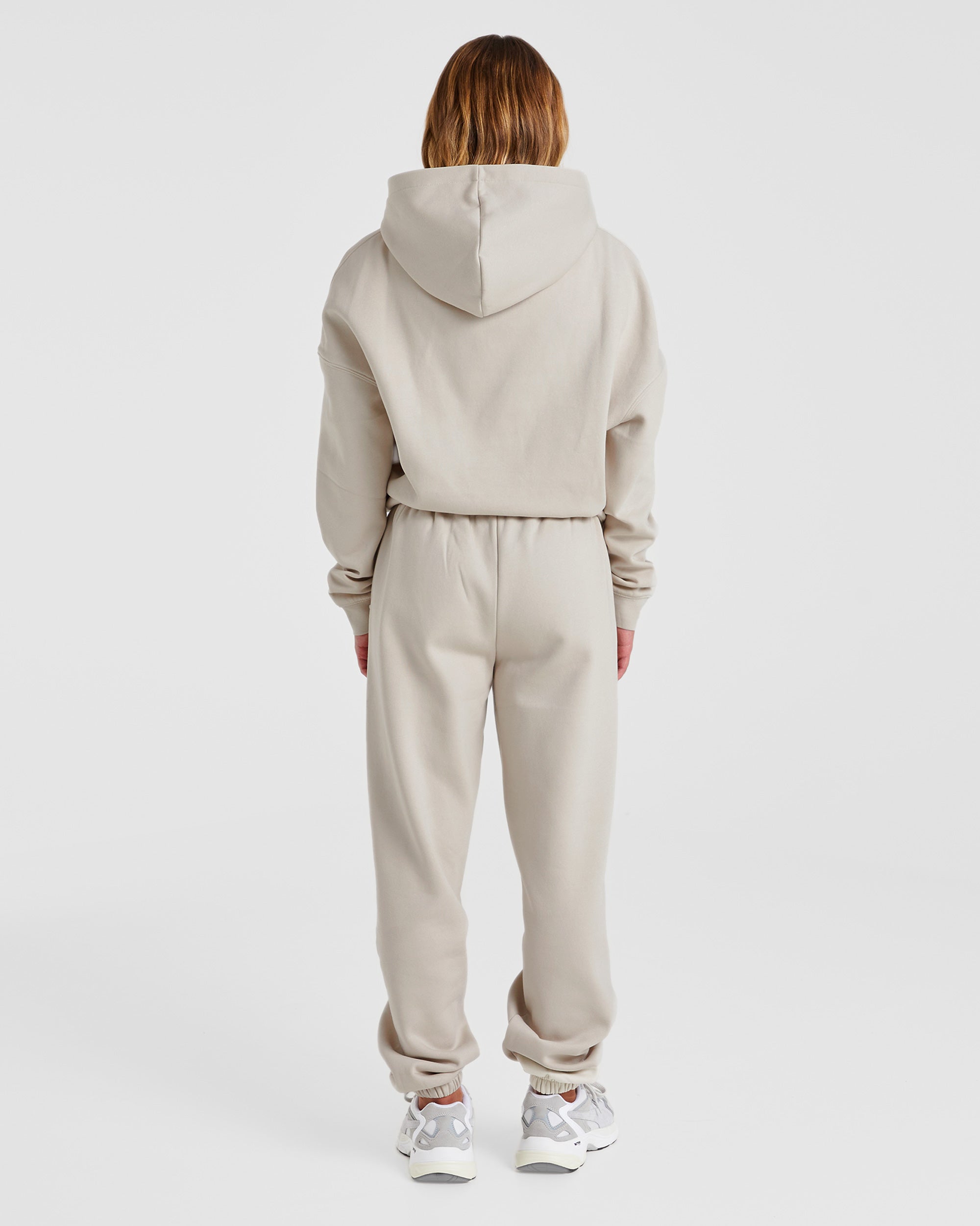 AYBL Club Oversized Hoodie - Sand/Green