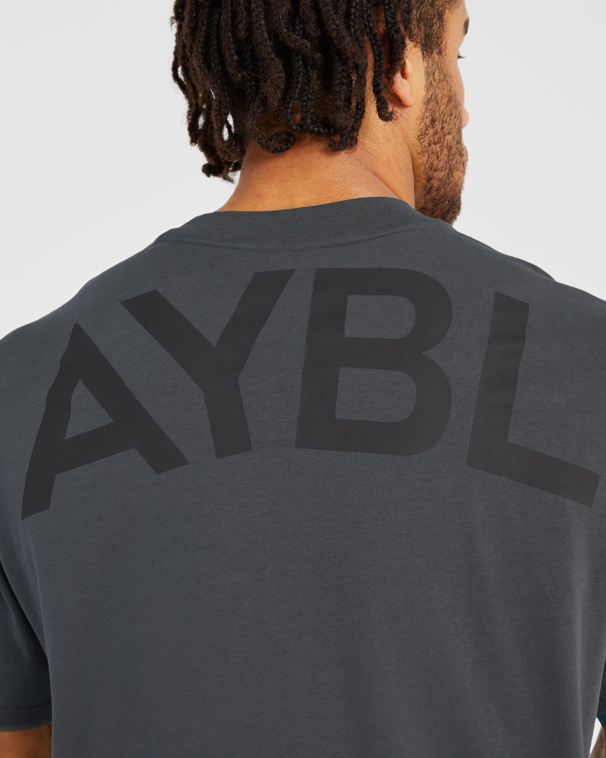 Essential Oversized T Shirt - Charcoal