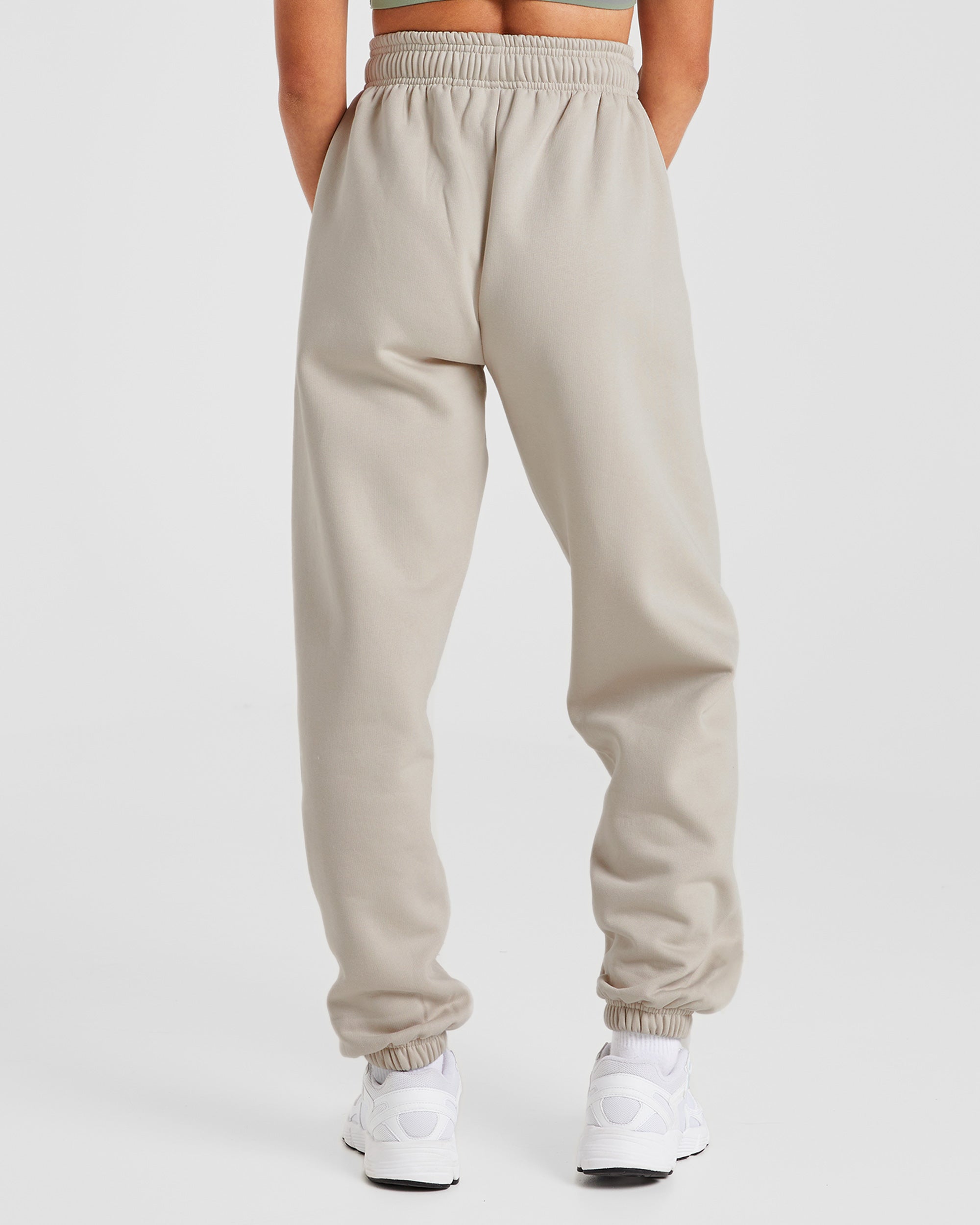 AYBL Club Oversized Joggers - Sand/Green