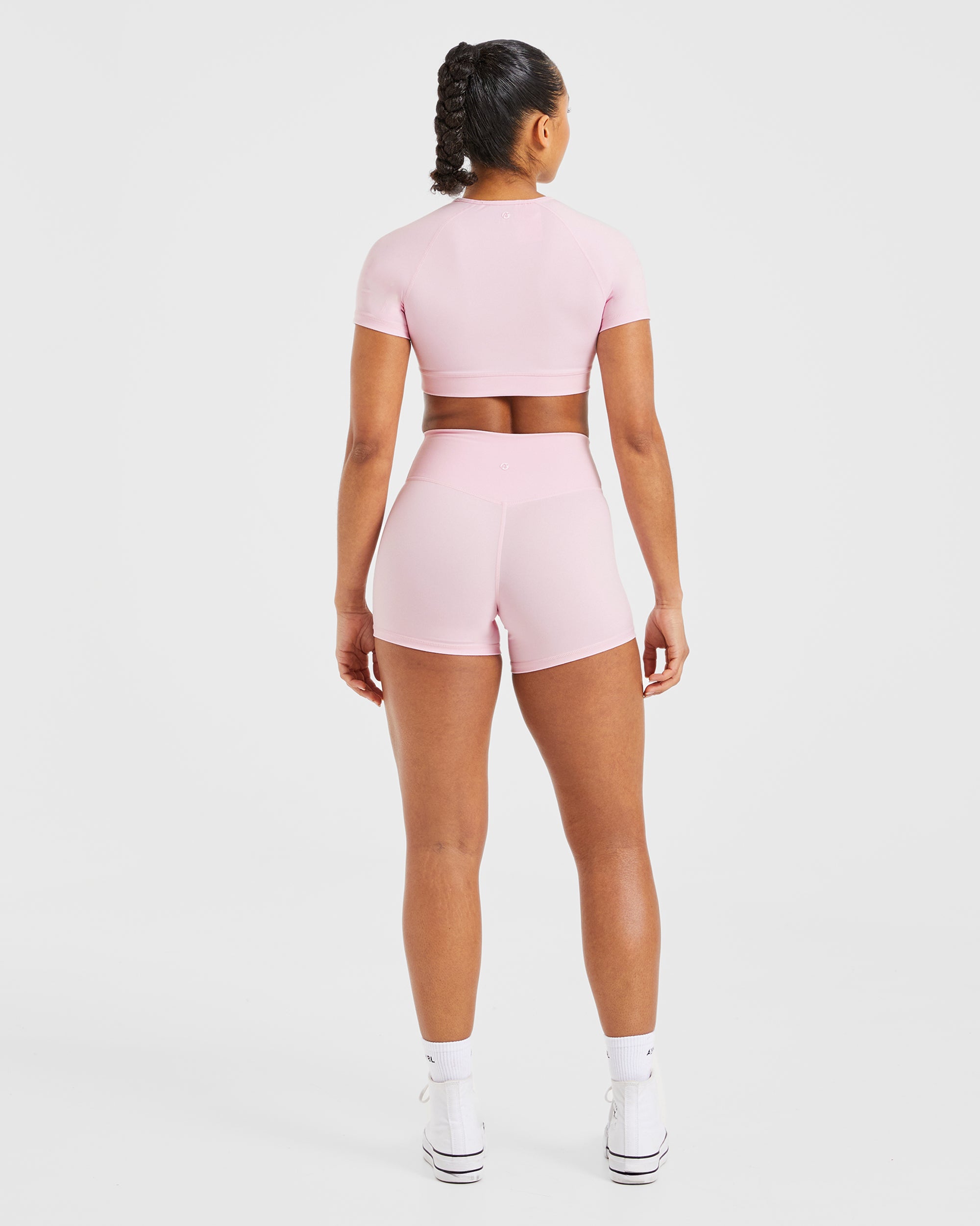 Staple Crop Top - Pastel Pink