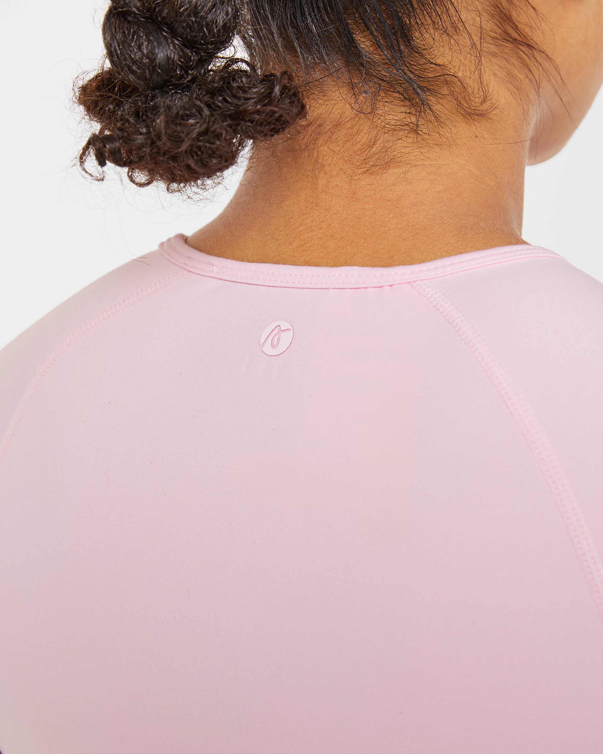 Staple Crop Top - Pastel Pink